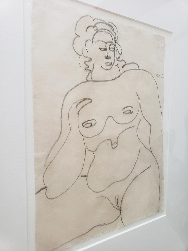Female  Sexual Nude  - Art Deco Art by Gaston Lachaise