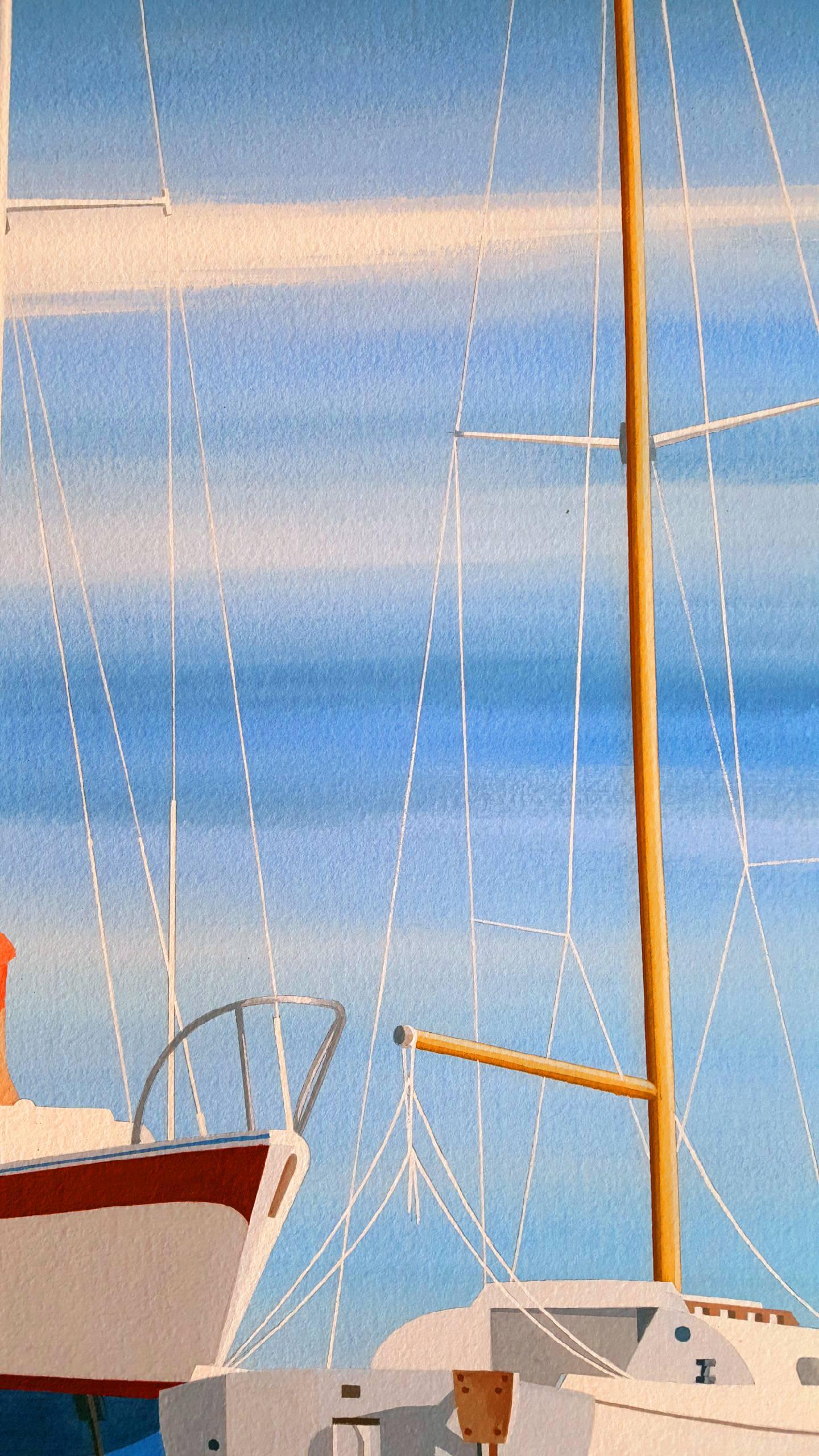 Veleros - Art Fotorrealista de Edmund Lewandowski