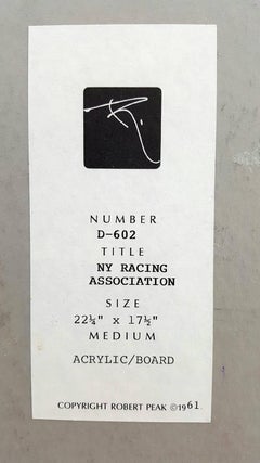 Horse Racing Illustration