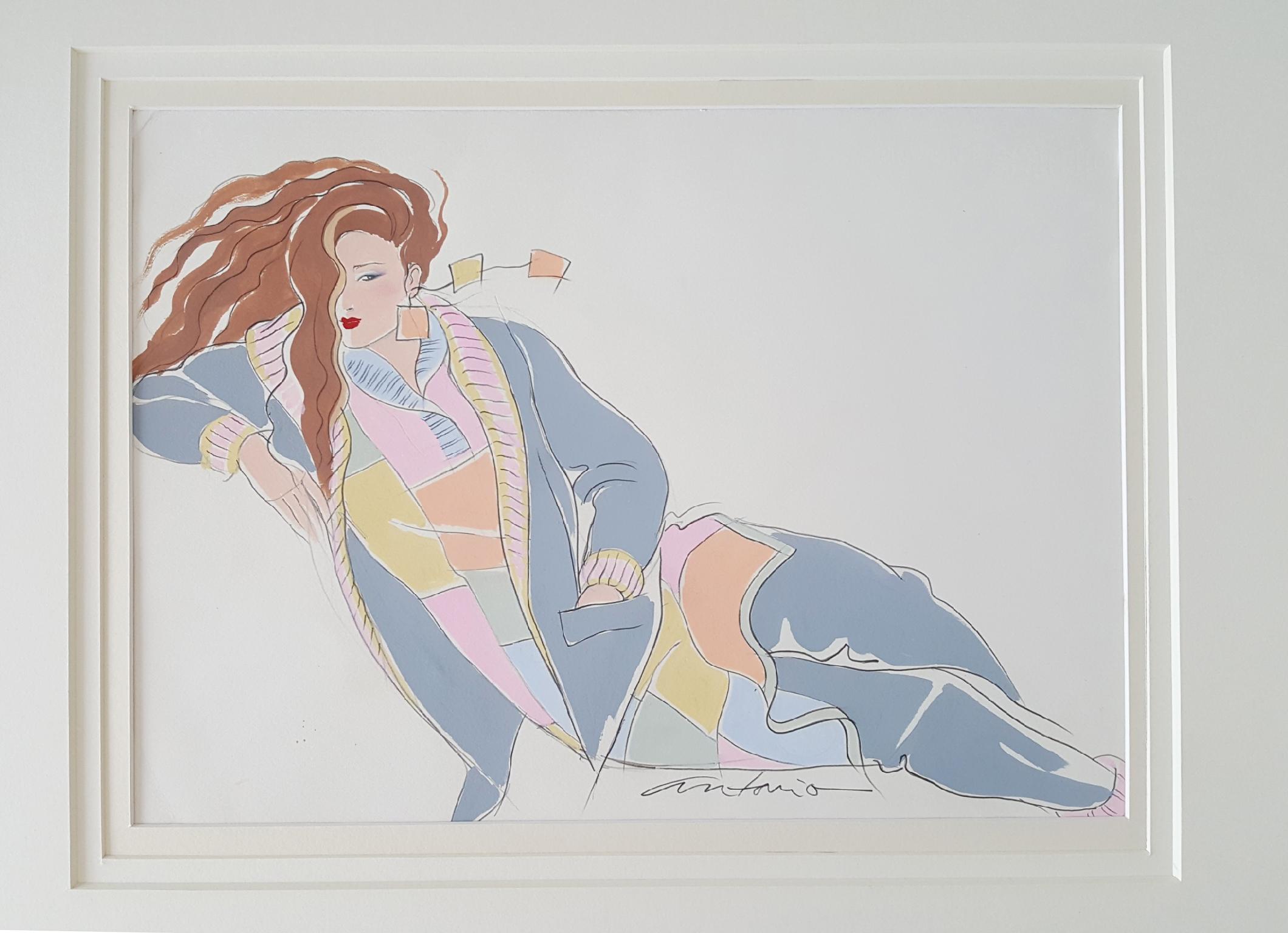 What is the meaning of fashion illustration?