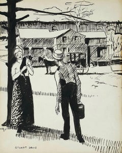 Illustrazione di vita di campagna