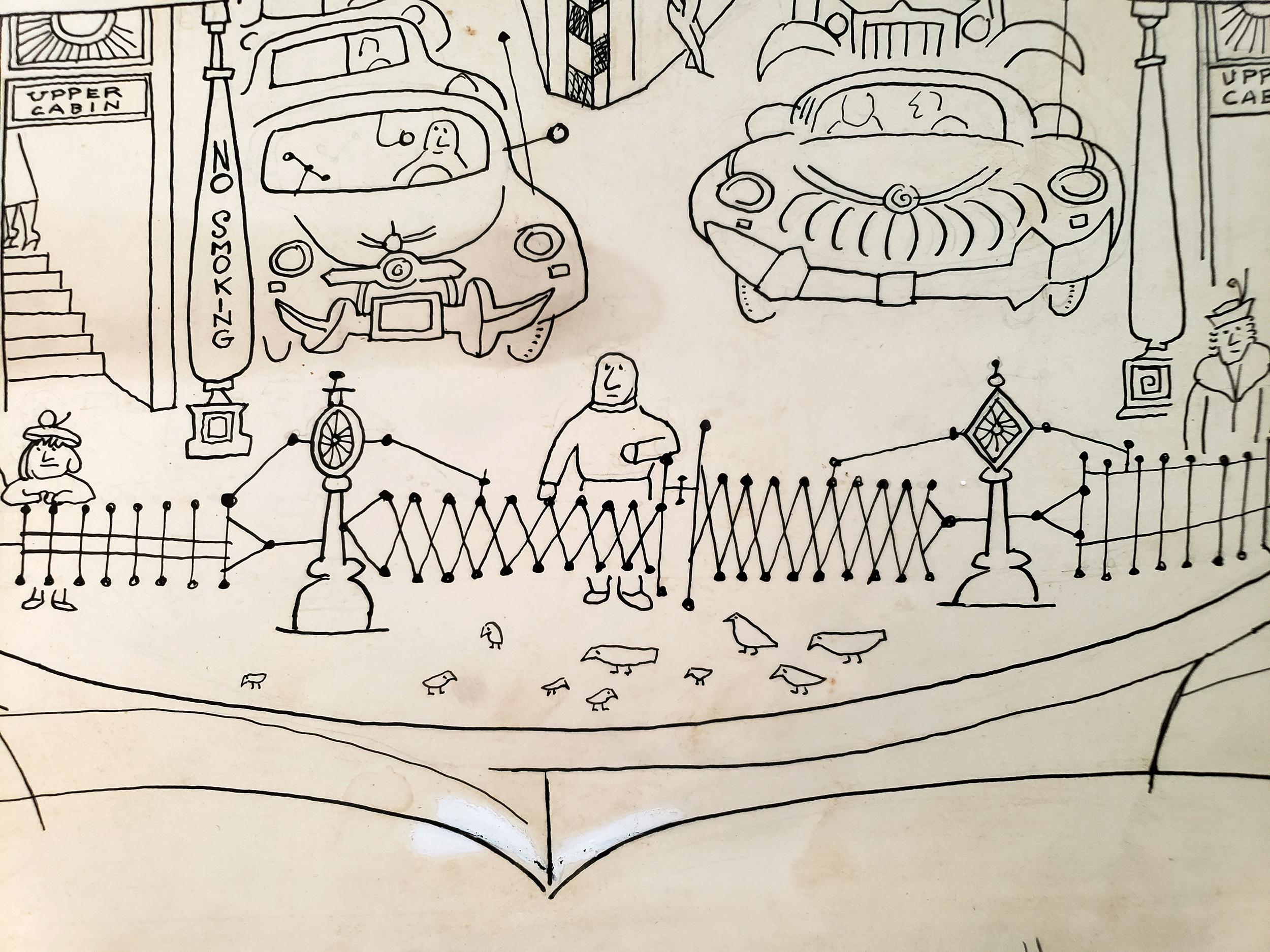 Couverture du magazine de Noël de Steinberg,  