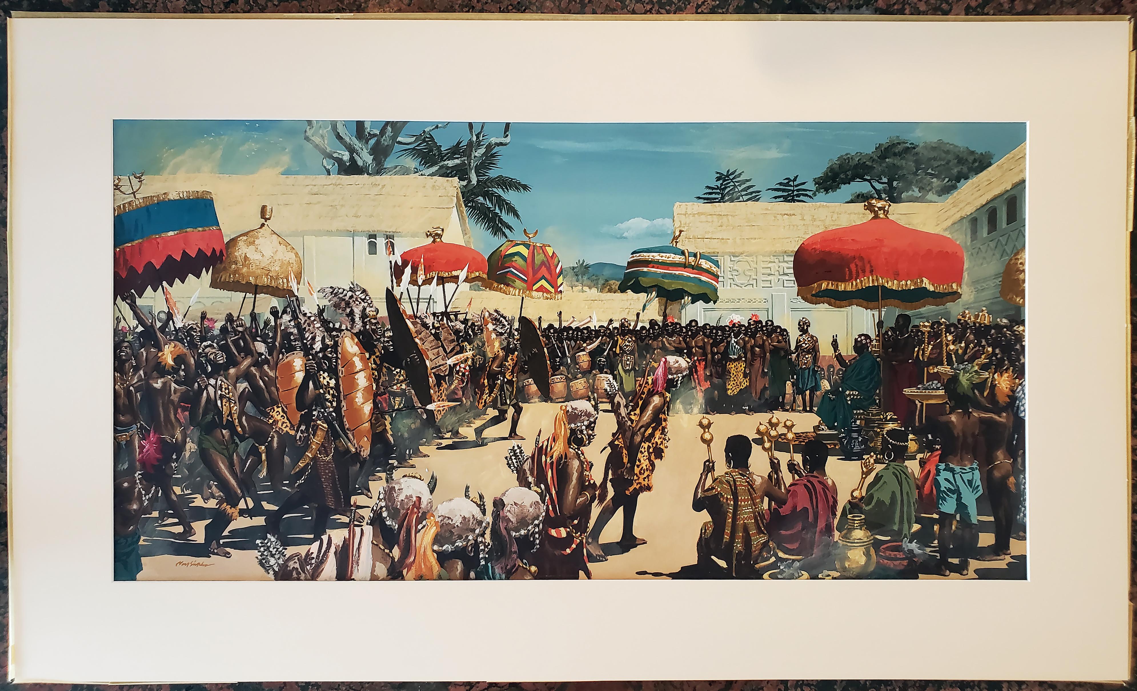 Celebración tribal africana: Alex Haley Raíces para Readers Digest en venta 8