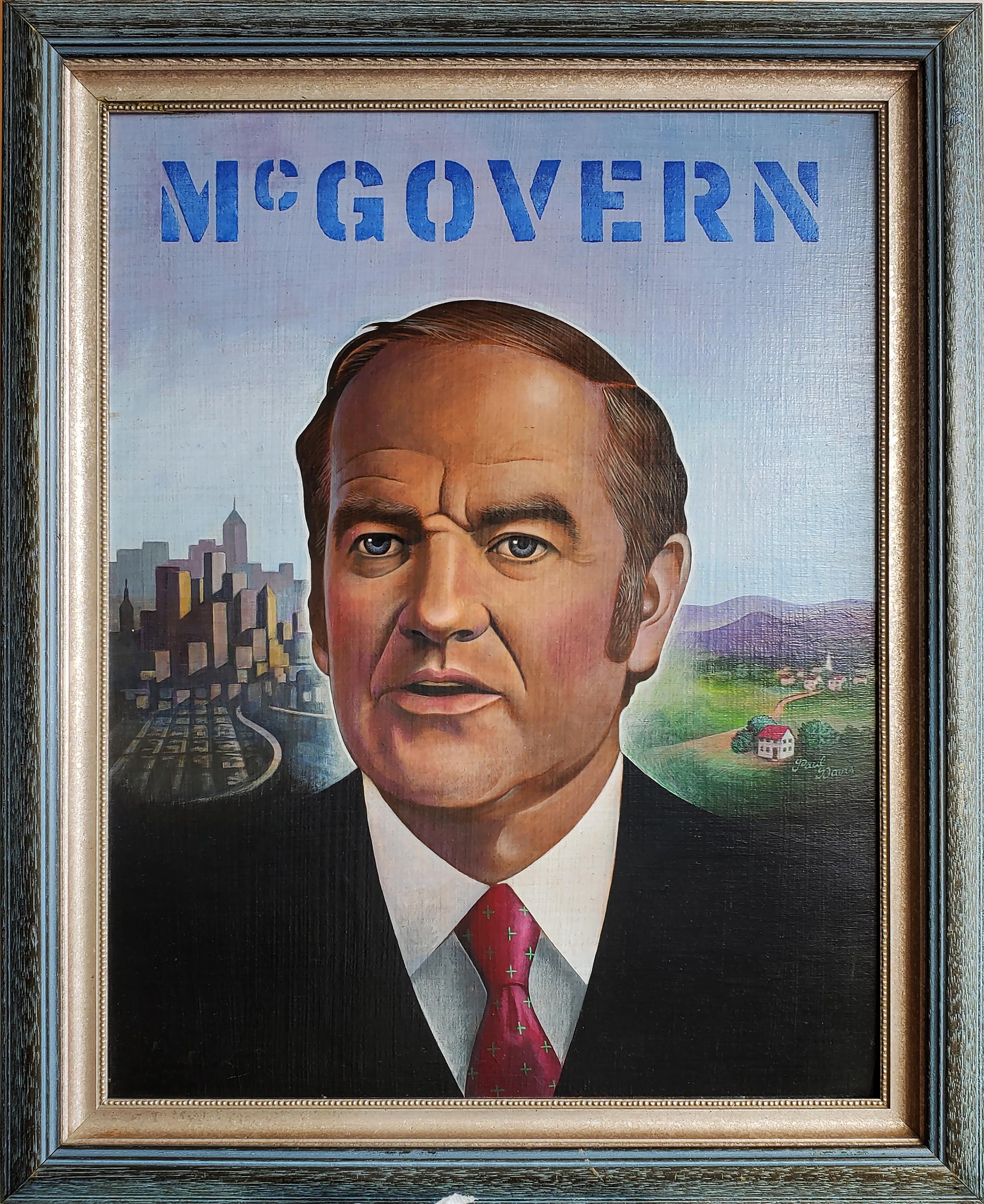George McGovern Präsidentschaftskampagne ( Alt )  - Che Guevara-Plakat Künstler (Realismus), Painting, von Paul Davis