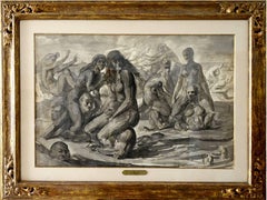 1940s Figurative Drawings and Watercolors