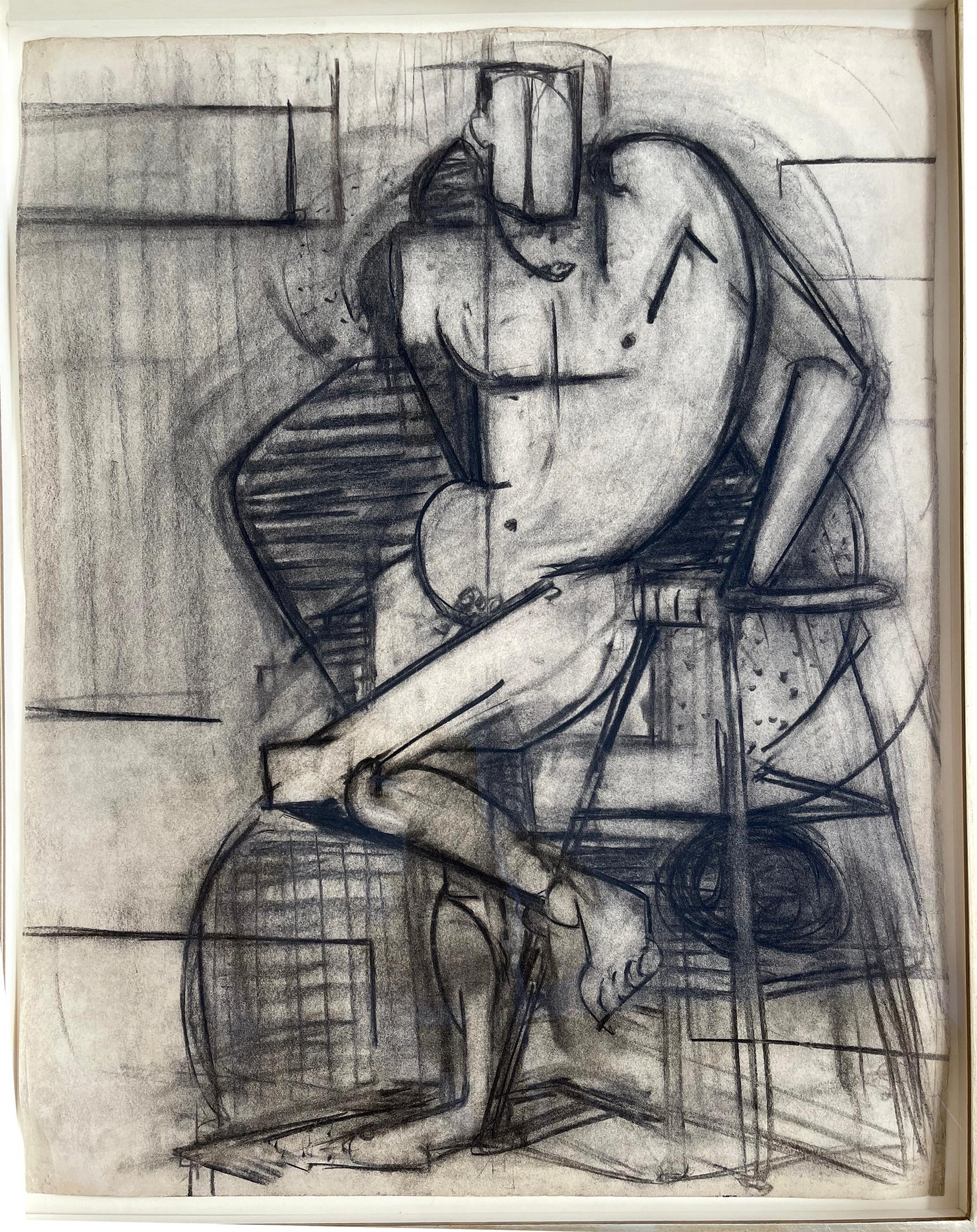 Cubist Male Nude For Sale 3
