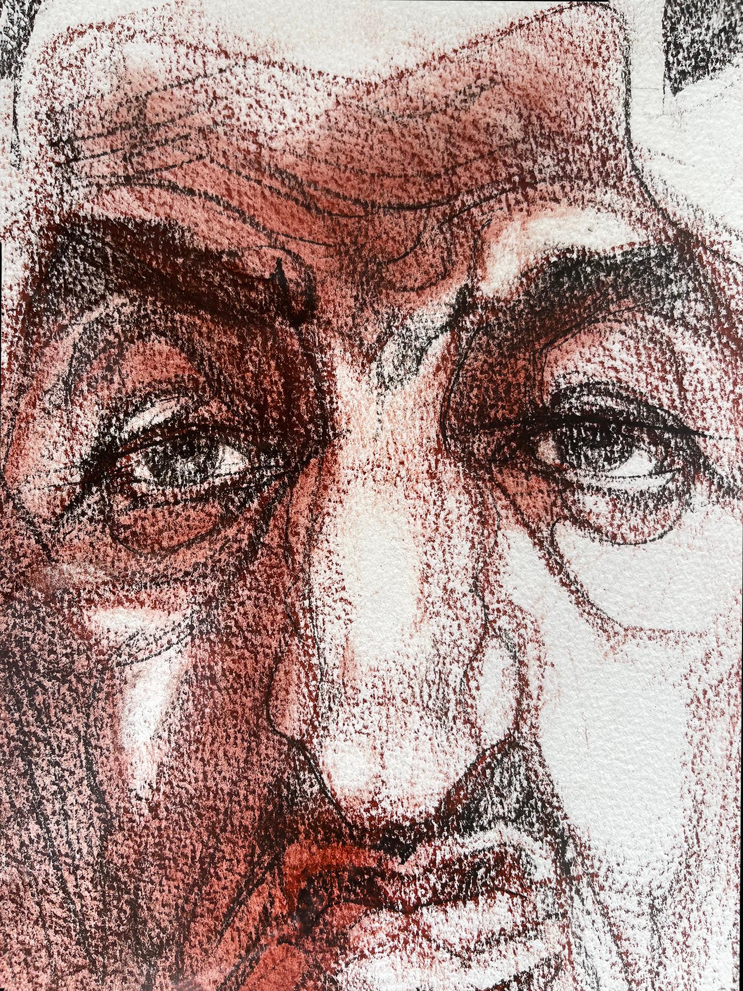 Meisterporträtist und Illustrationslegende Bob Peak fängt die Ähnlichkeit, die Würde und das Wesen von  Saudi-Arabiens  König Faisal für das Cover des Time Magazine im Vorfeld  - Mann des Jahres.   Die endgültige Fassung, die veröffentlicht wurde,