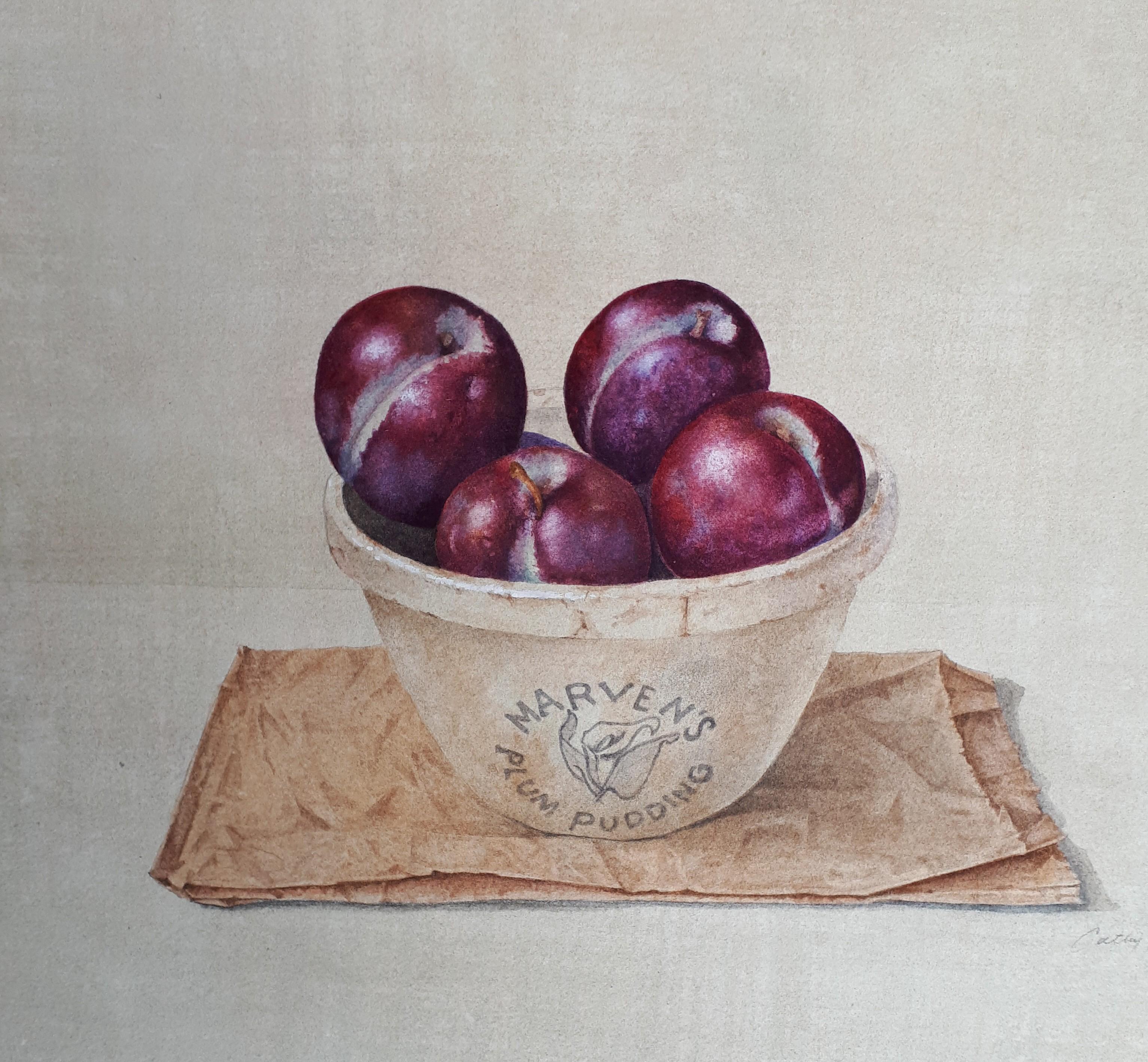 Still-Life Cathy Ross - Les prunes