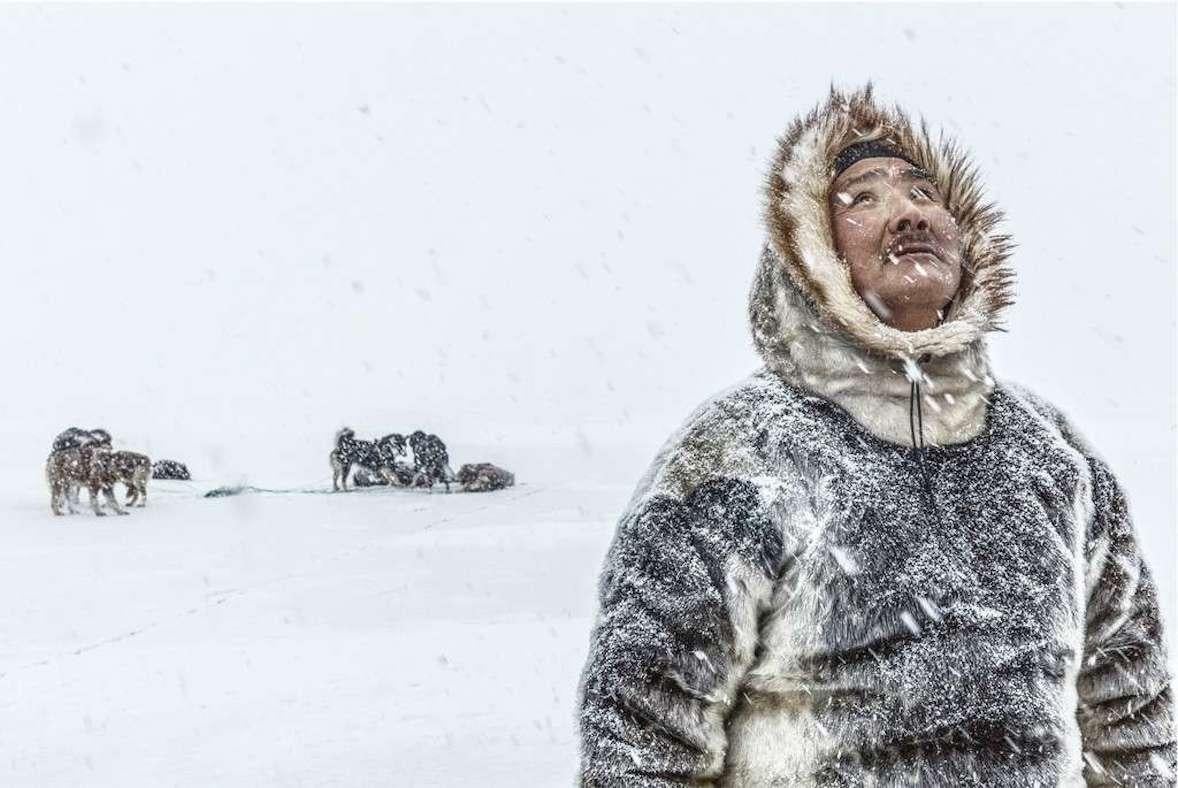 Cristina Mittermeier Color Photograph – The Last Hunters of the North