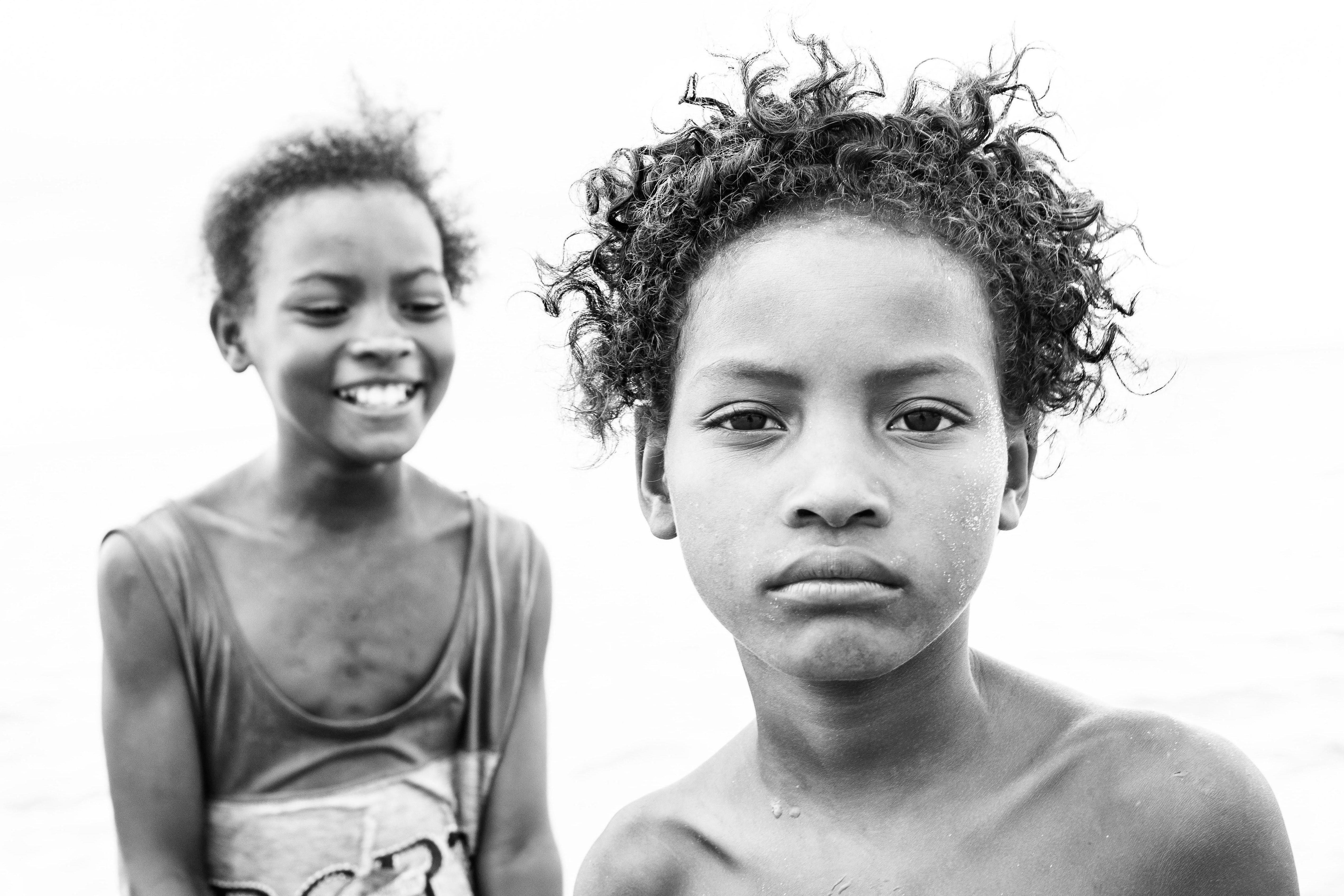 Cristina Mittermeier Black and White Photograph - Children of the Sea