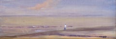 "Viareggio, Italia" Impressionista, Paesaggio, Acquerello, incorniciato