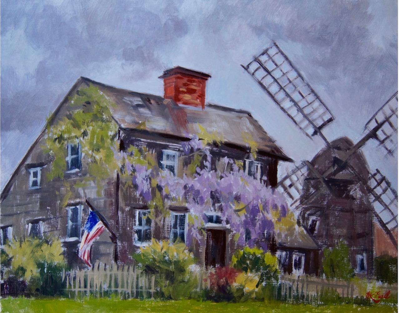 Megan Euell Landscape Painting - Home Sweet Home, East Hampton