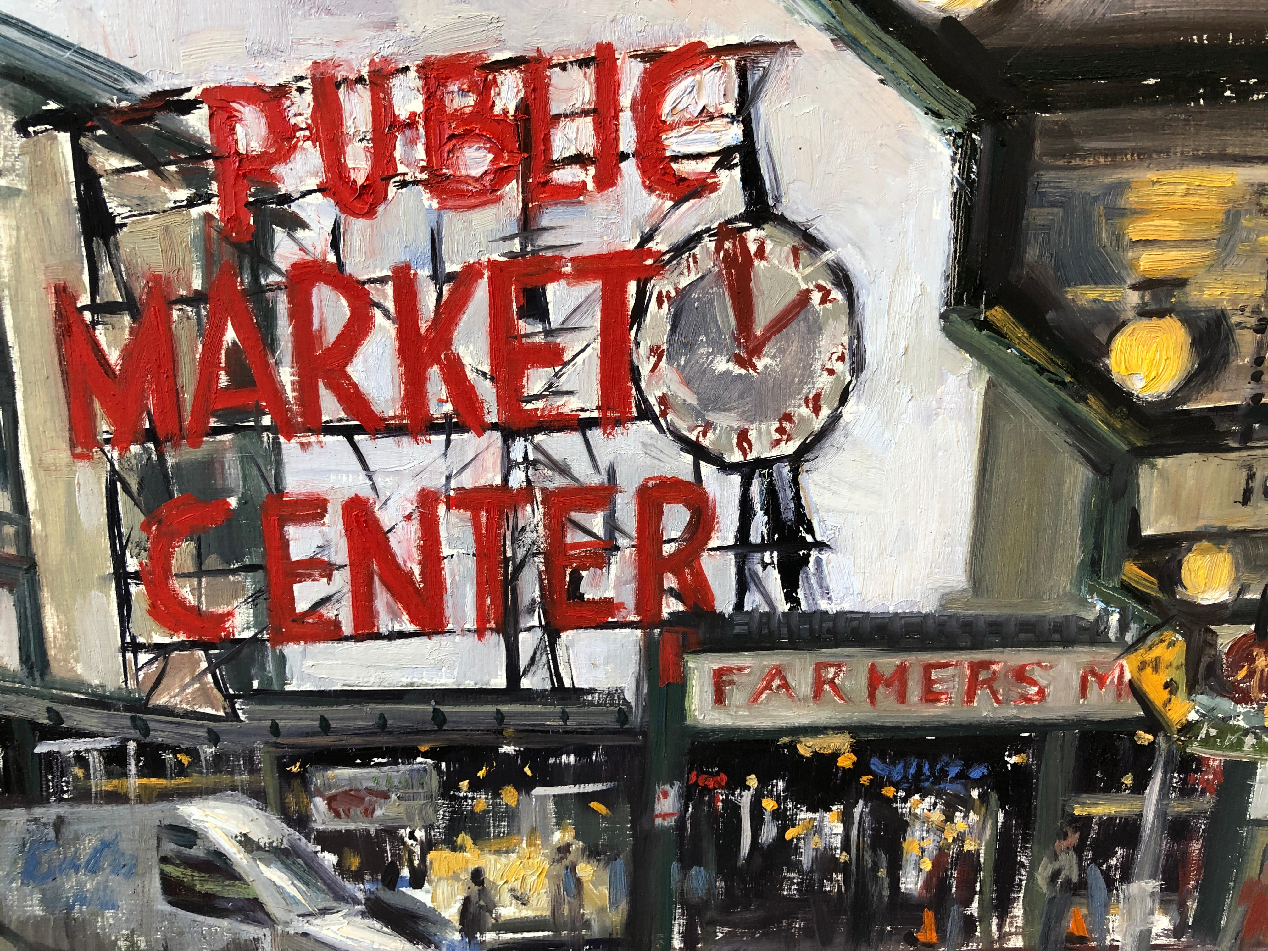 pike place market paintings