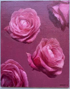 Four Views of a Pink Rose