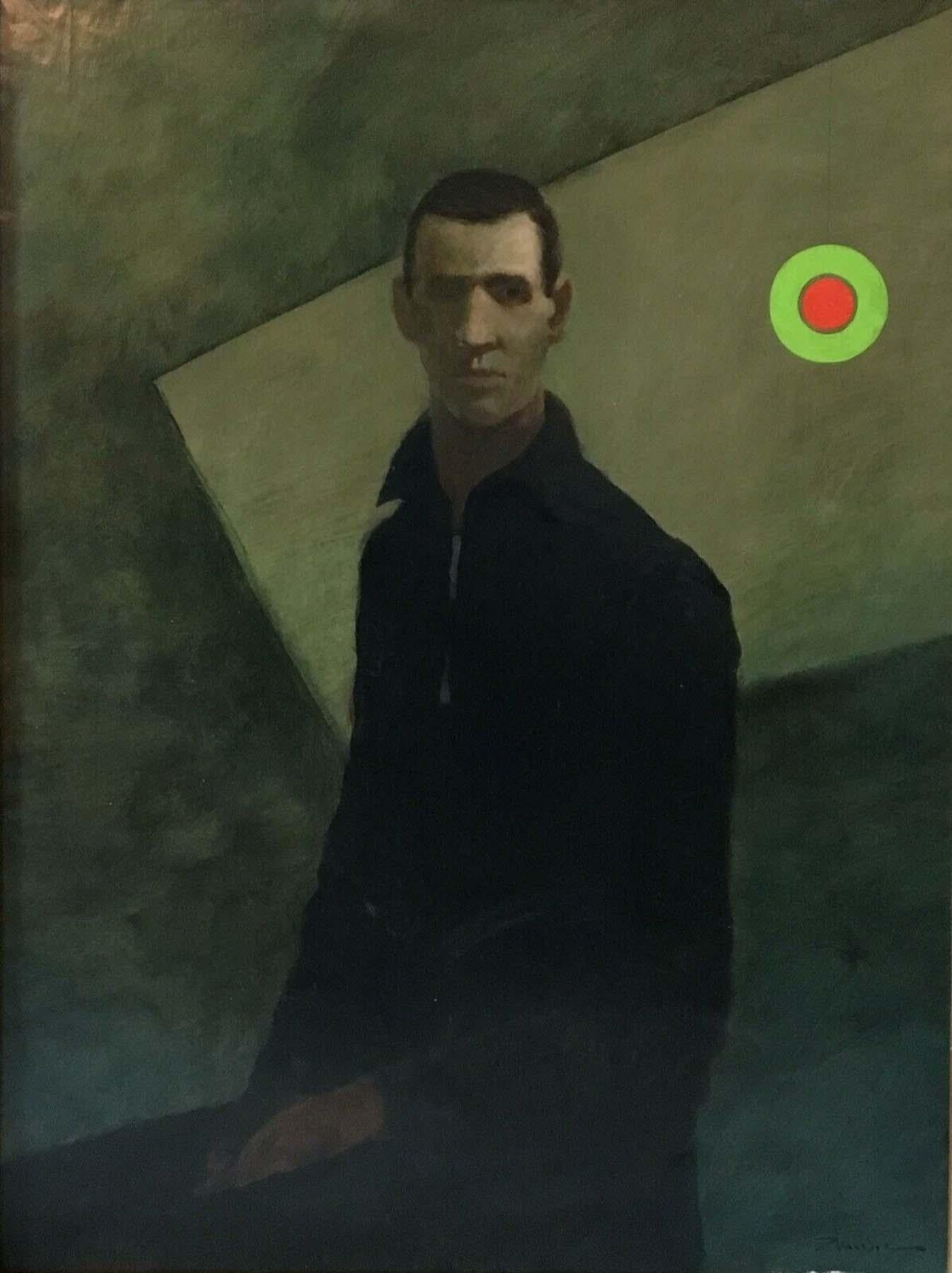 William Thomson Figurative Painting - Portrait of a Man