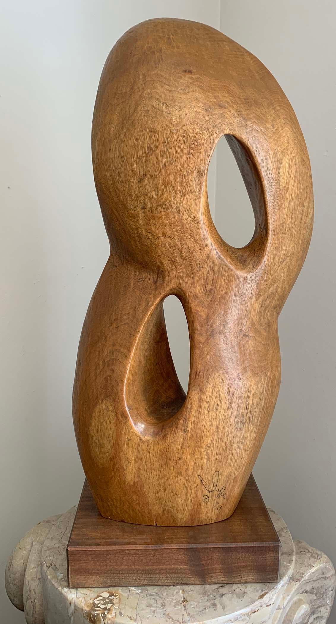 Abstract Form - Sculpture by Sylvia jaffe