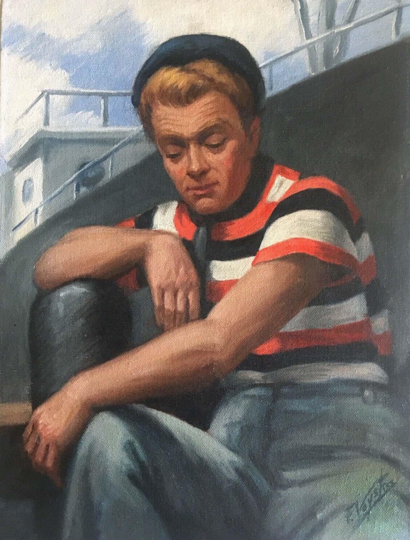 Sailor - Painting by FRANK VOYSKA