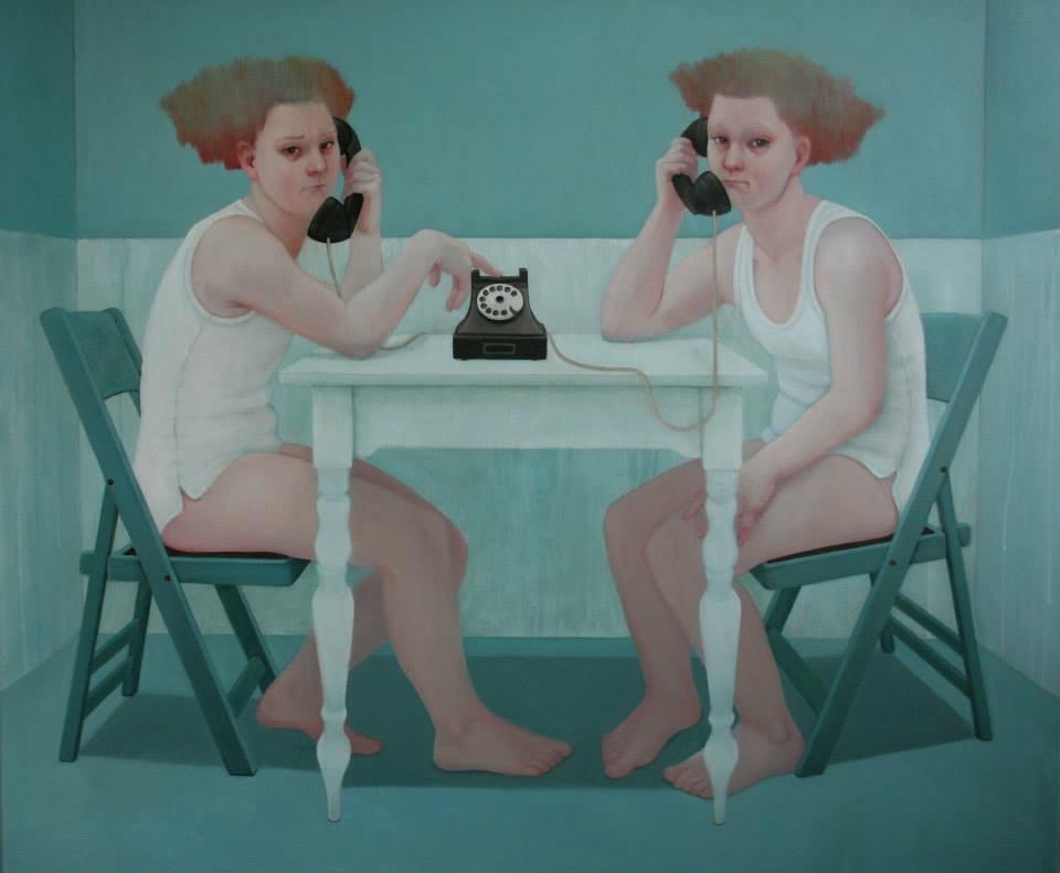 Eijkhout, Joyce Figurative Painting - Your server is not available at this moment