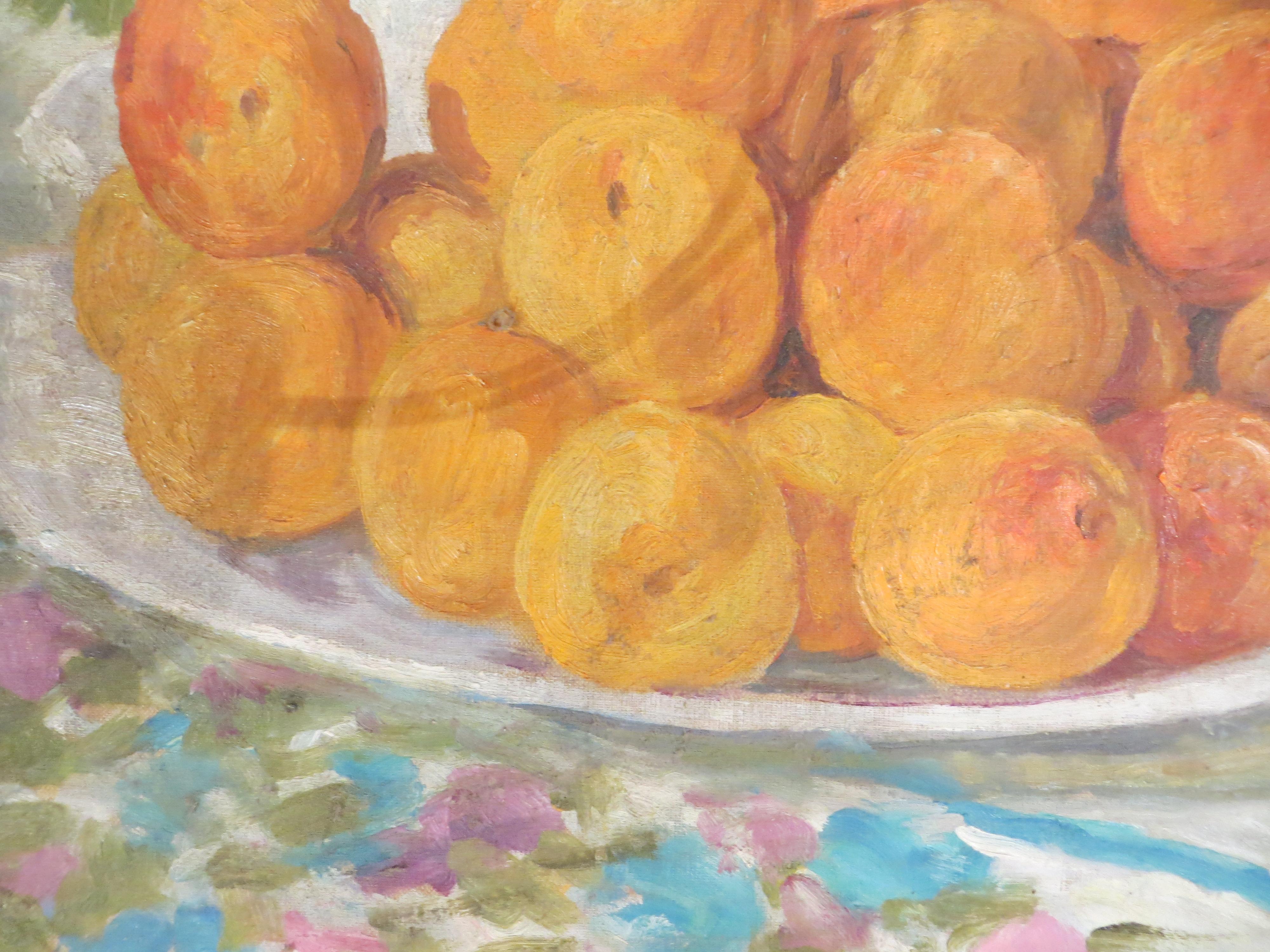 Still life with Apricots  1