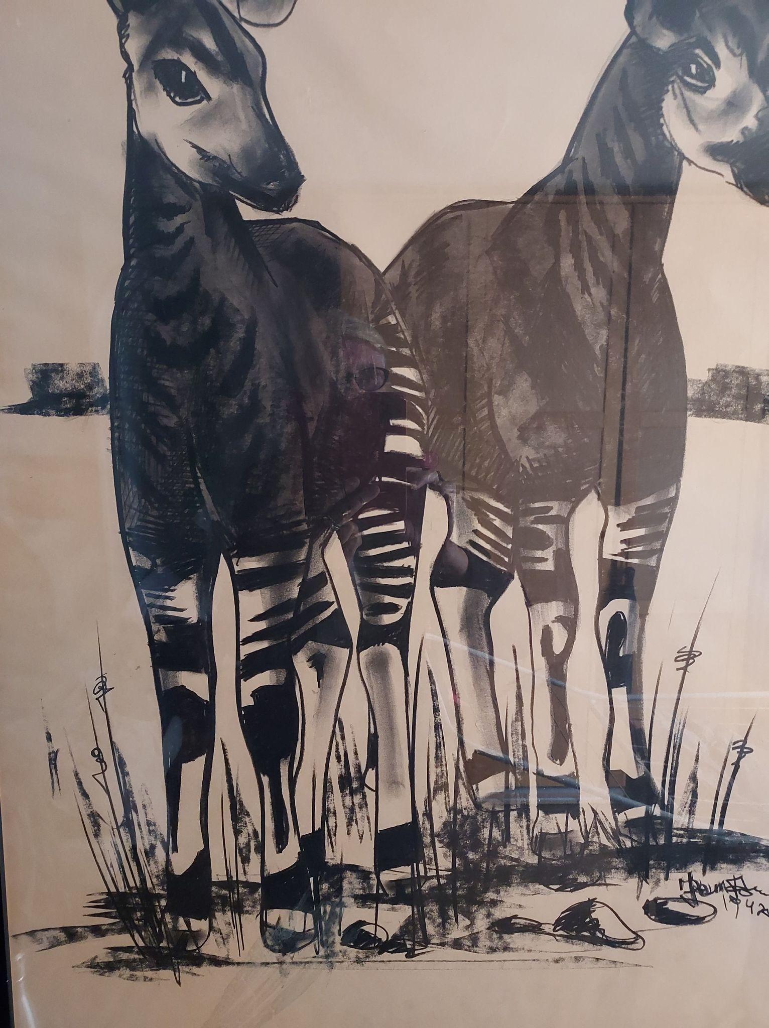 Antike Antilope von Jean Poulain im Angebot 1