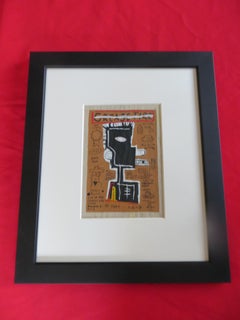 Nachlass von Jean-Michel Basquiat – Ohne Titel, 1985, Gouache.