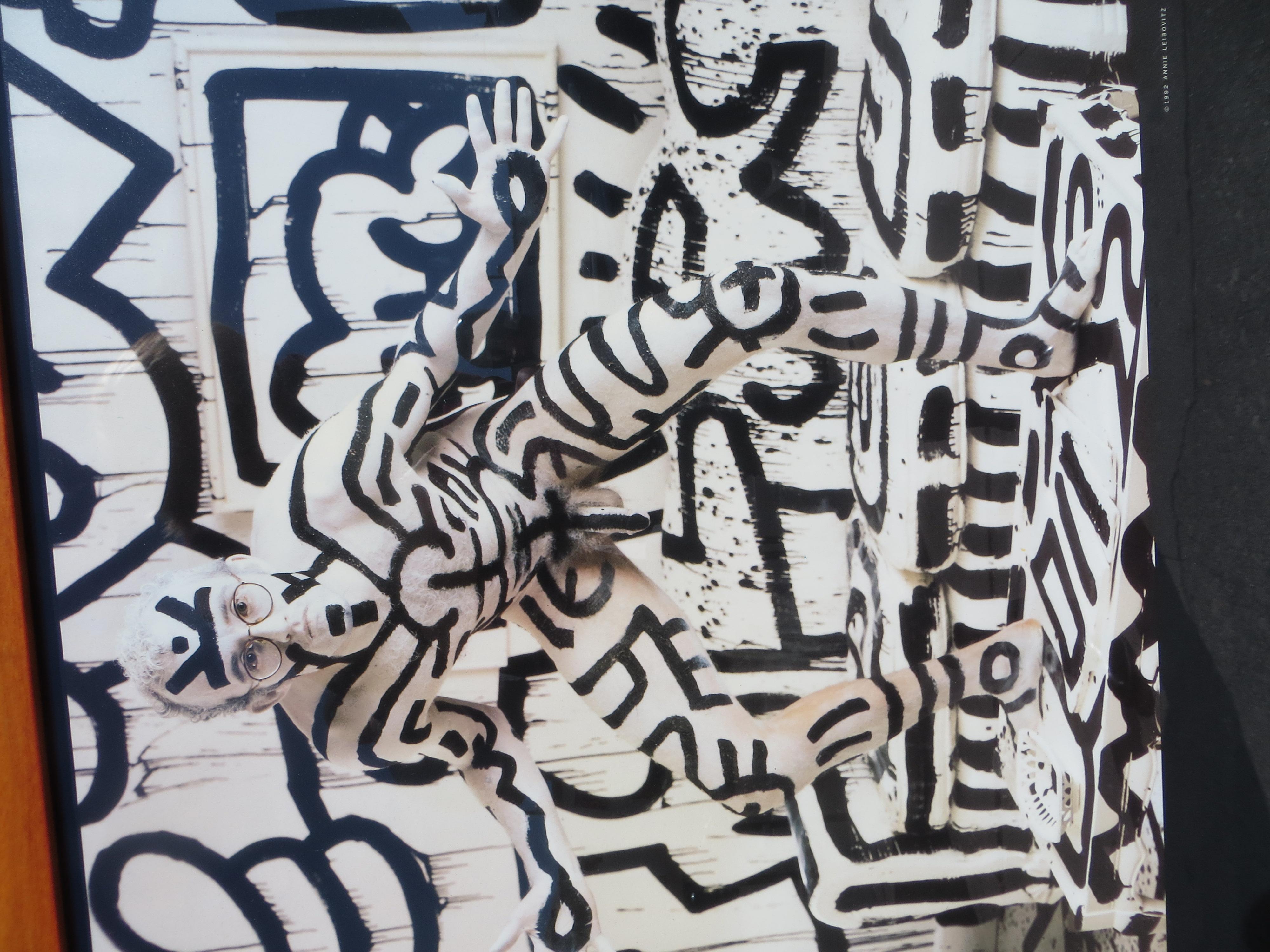 Keith Harring a New York nel 1986,  Annie Leibovitz Mostra ICA Stampa 1992 9