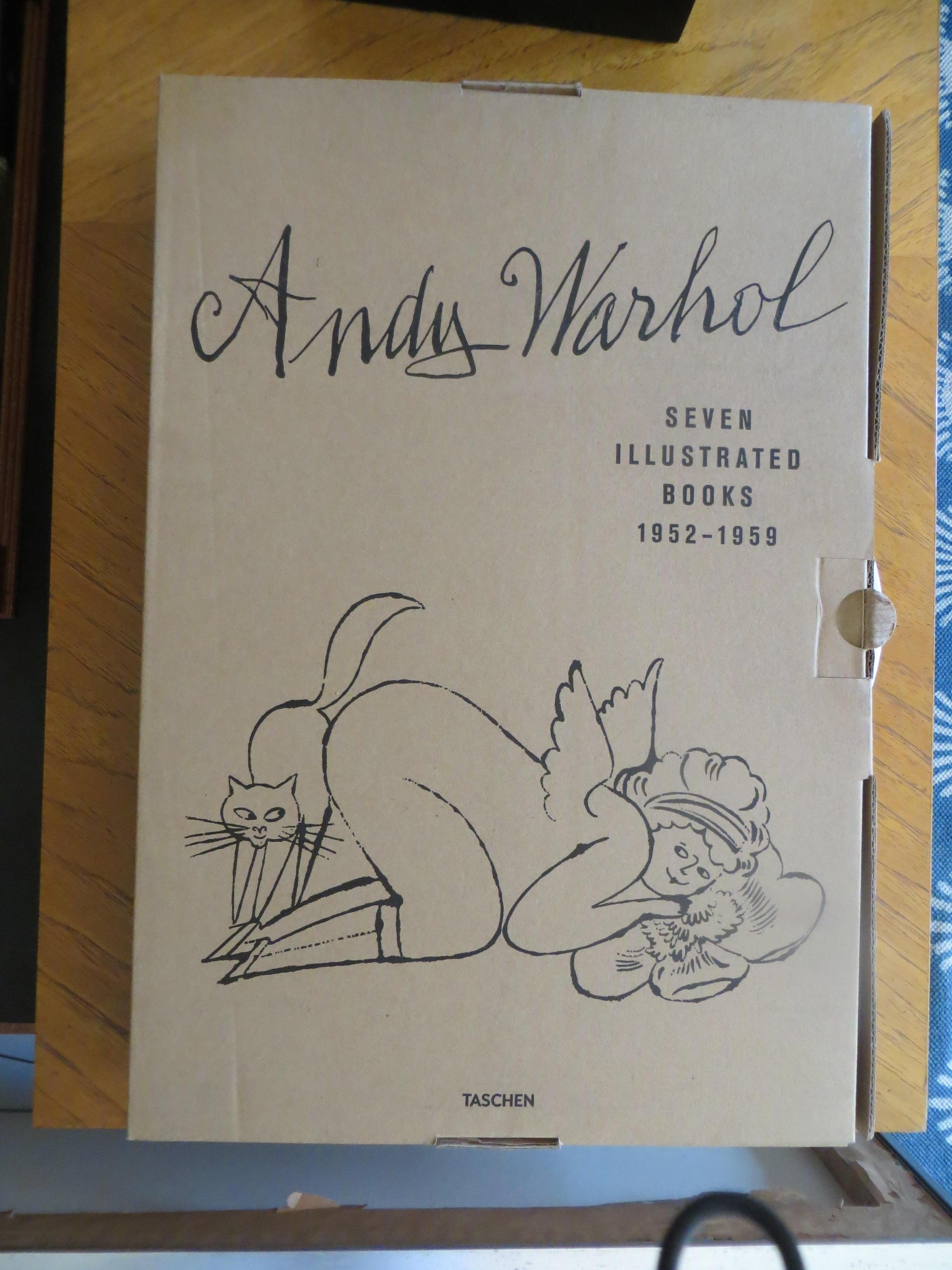 seven illustrated books andy warhol