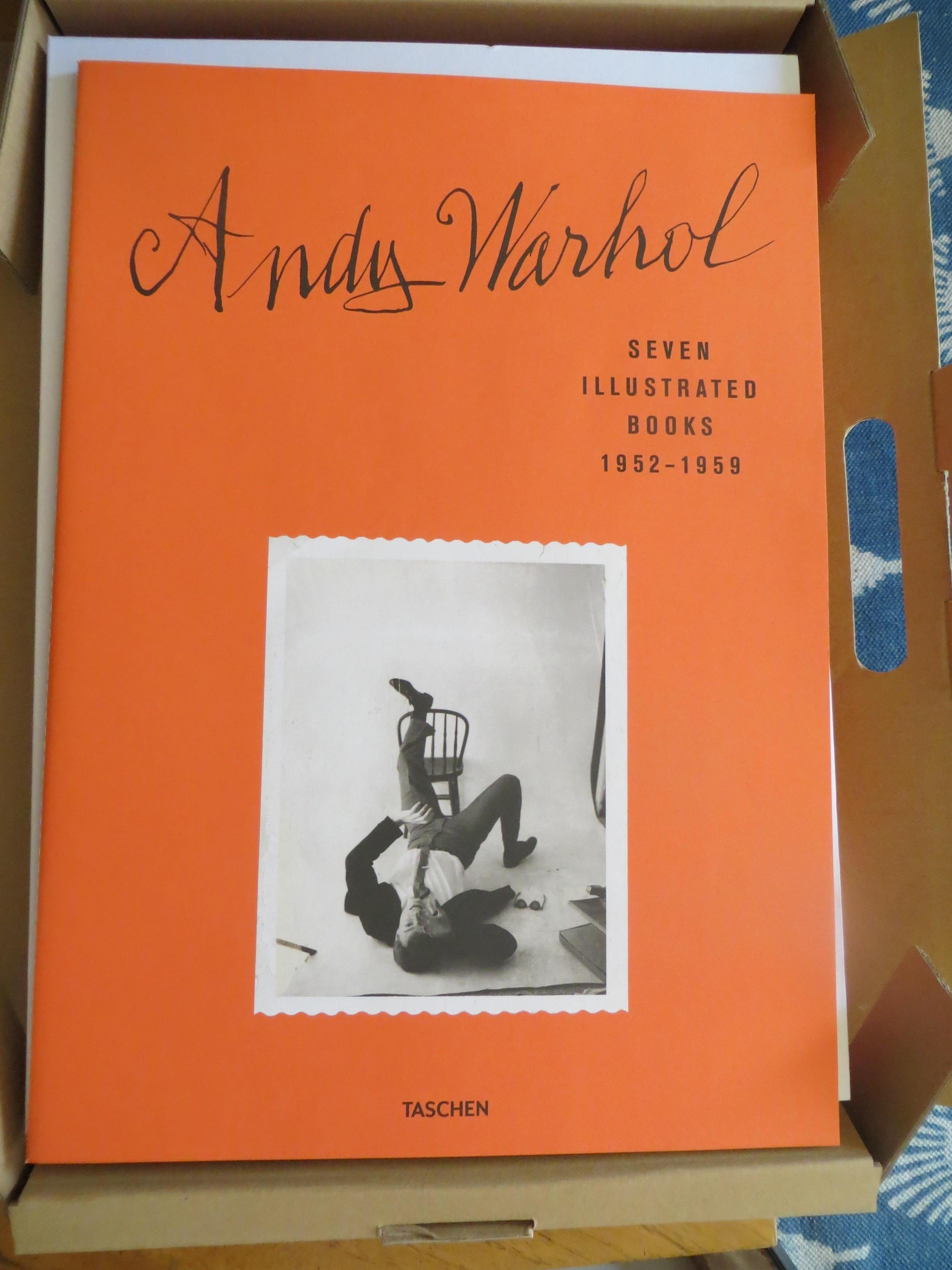 Andy Warhol: Seven Illustrated Books 1952-1959 by Reuel Golden Hardcover Book - Pop Art Art by (after) Andy Warhol