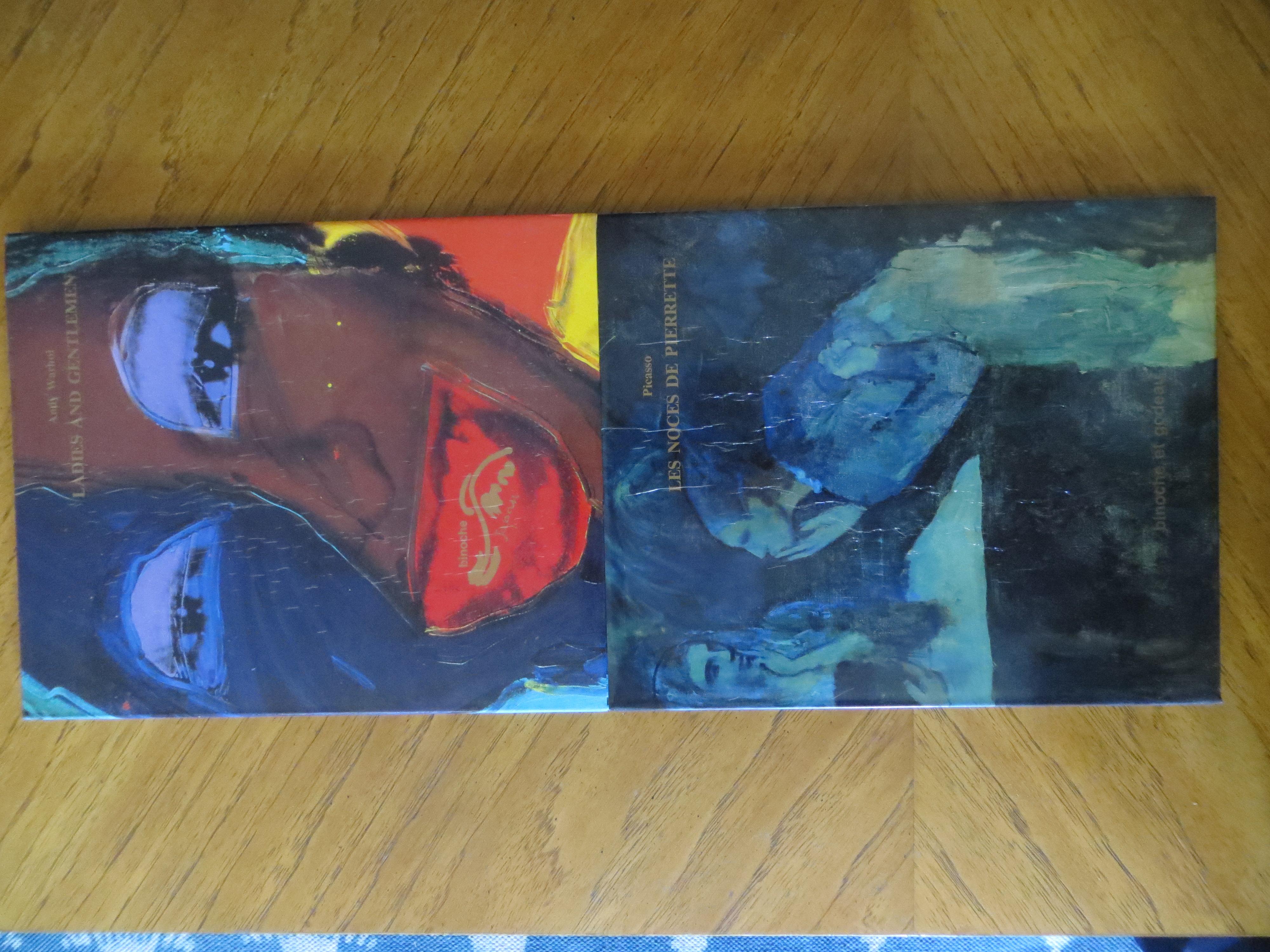BINOCHE JAPAN /ANDY WARHOL / PICASSO DROUOT / CATALOGO DI VENDITA 1