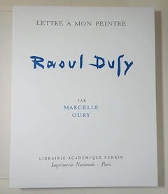 Lettre a Mon Peintre Raoul Dufy Marcelle Oury edición limitada