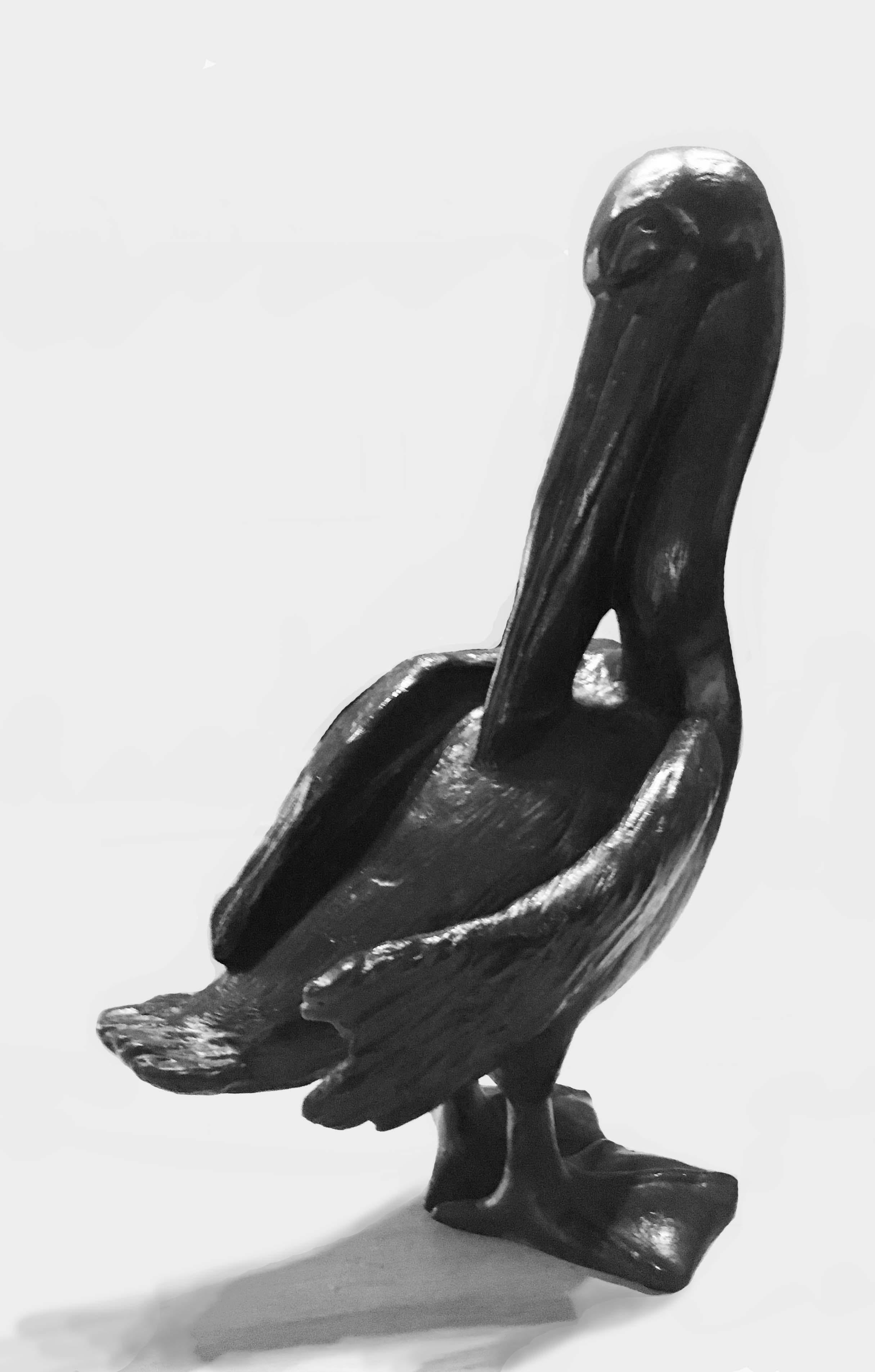 Pélican  - Sculpture by Jorge Borras