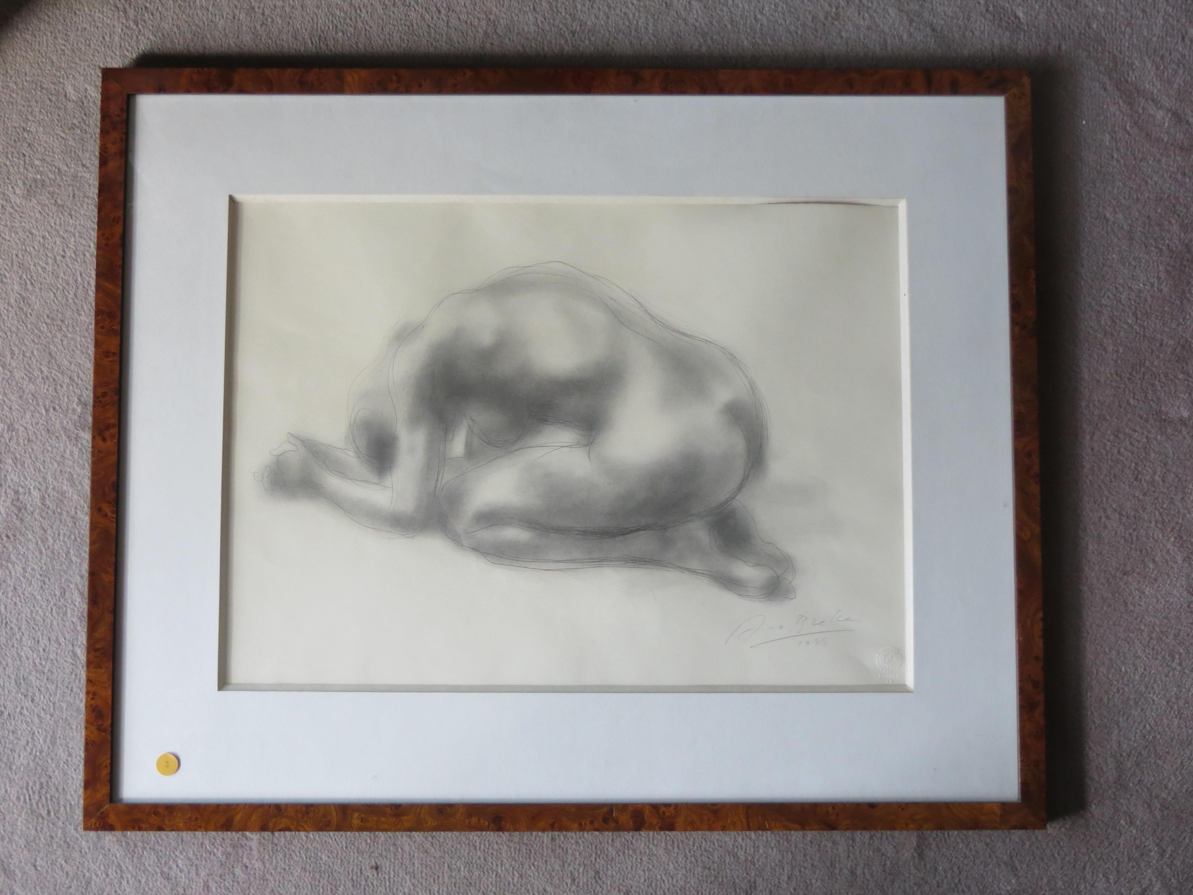 Nude signed Arno Breker 