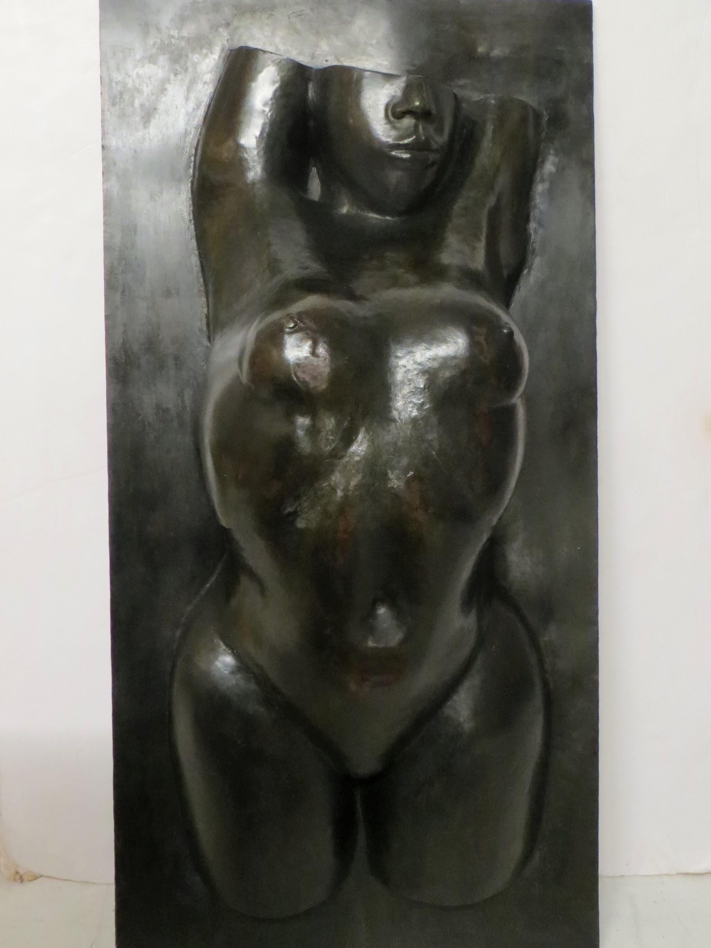 Gerard Ramon Nude Sculpture - The Black Venus