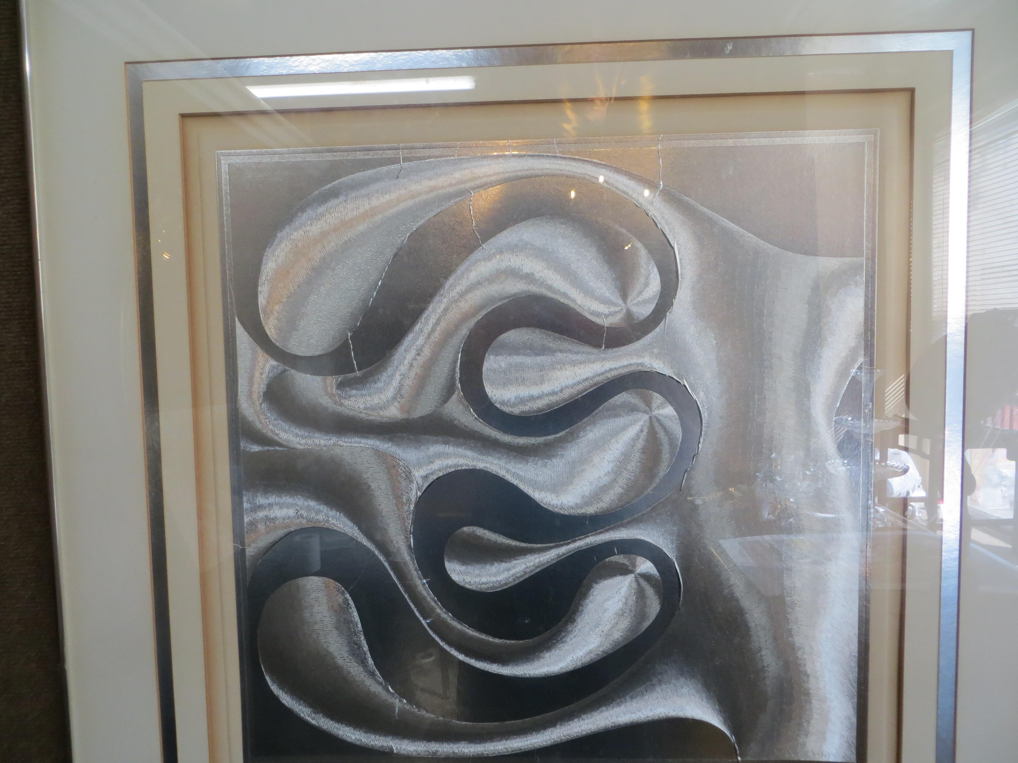 Ohne Titel Estampe/aluminium 1