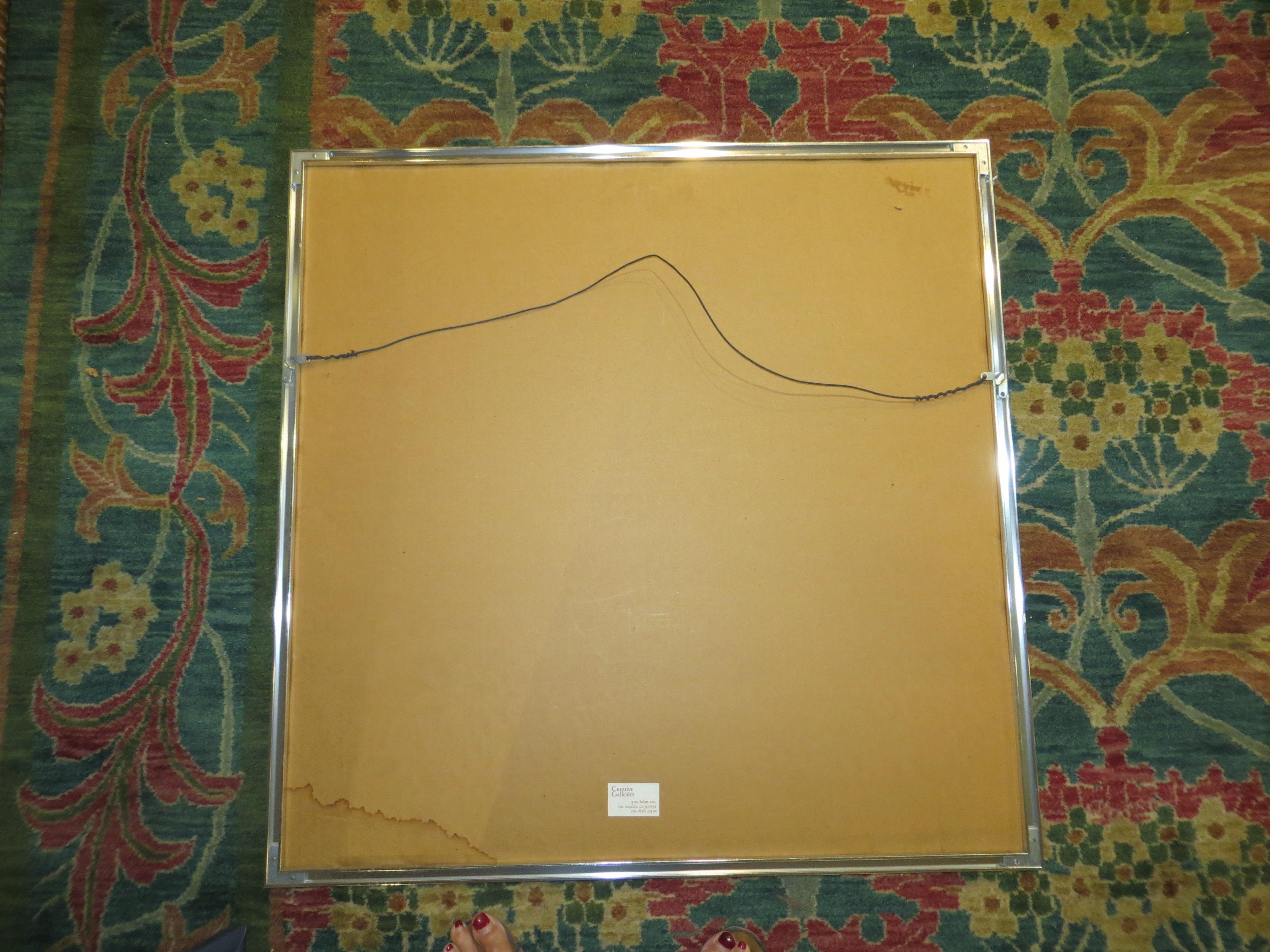 Ohne Titel Estampe/aluminium 2