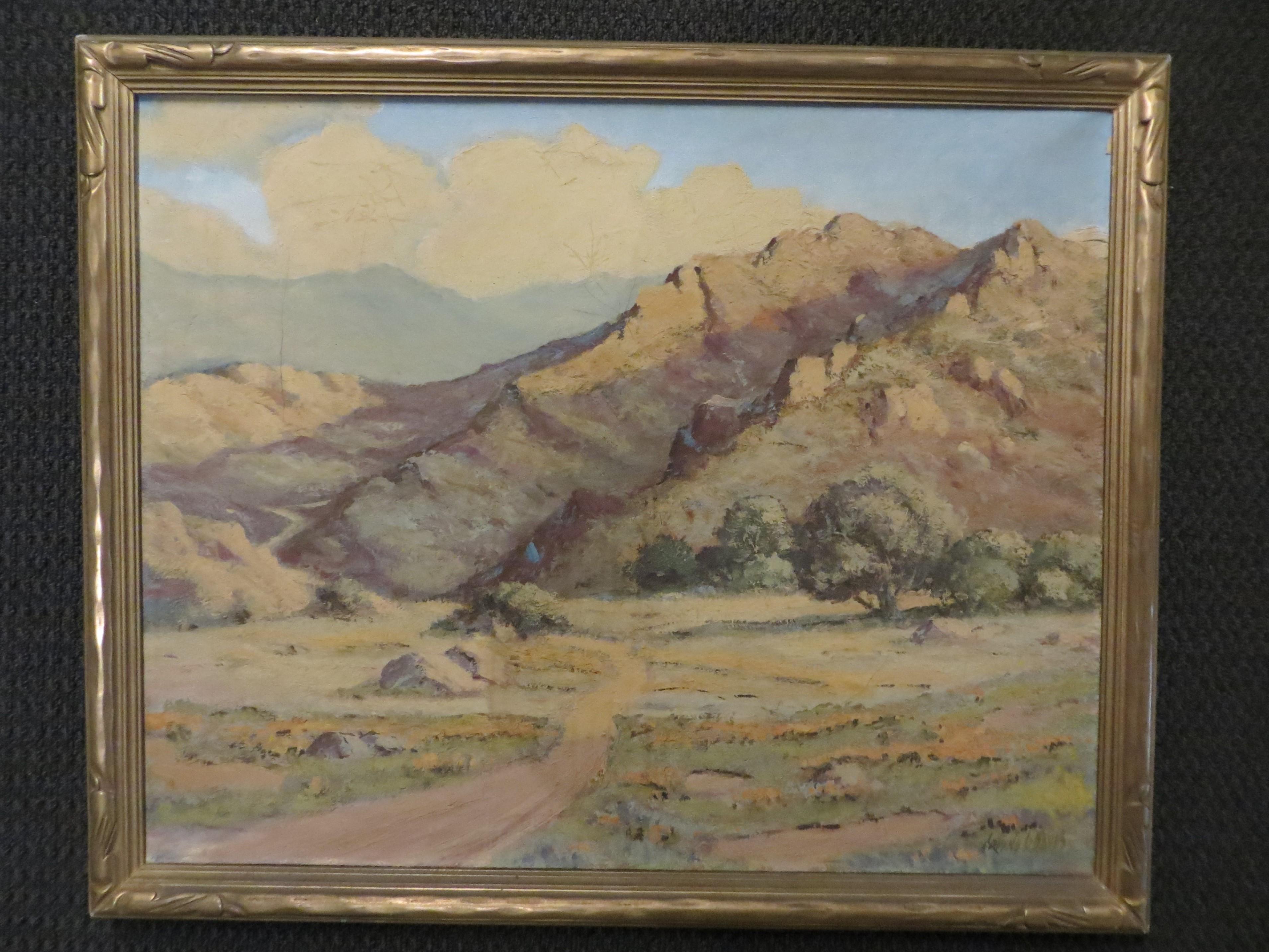 Irving Lucius Davis Landscape Painting - Mountains  Landscape 