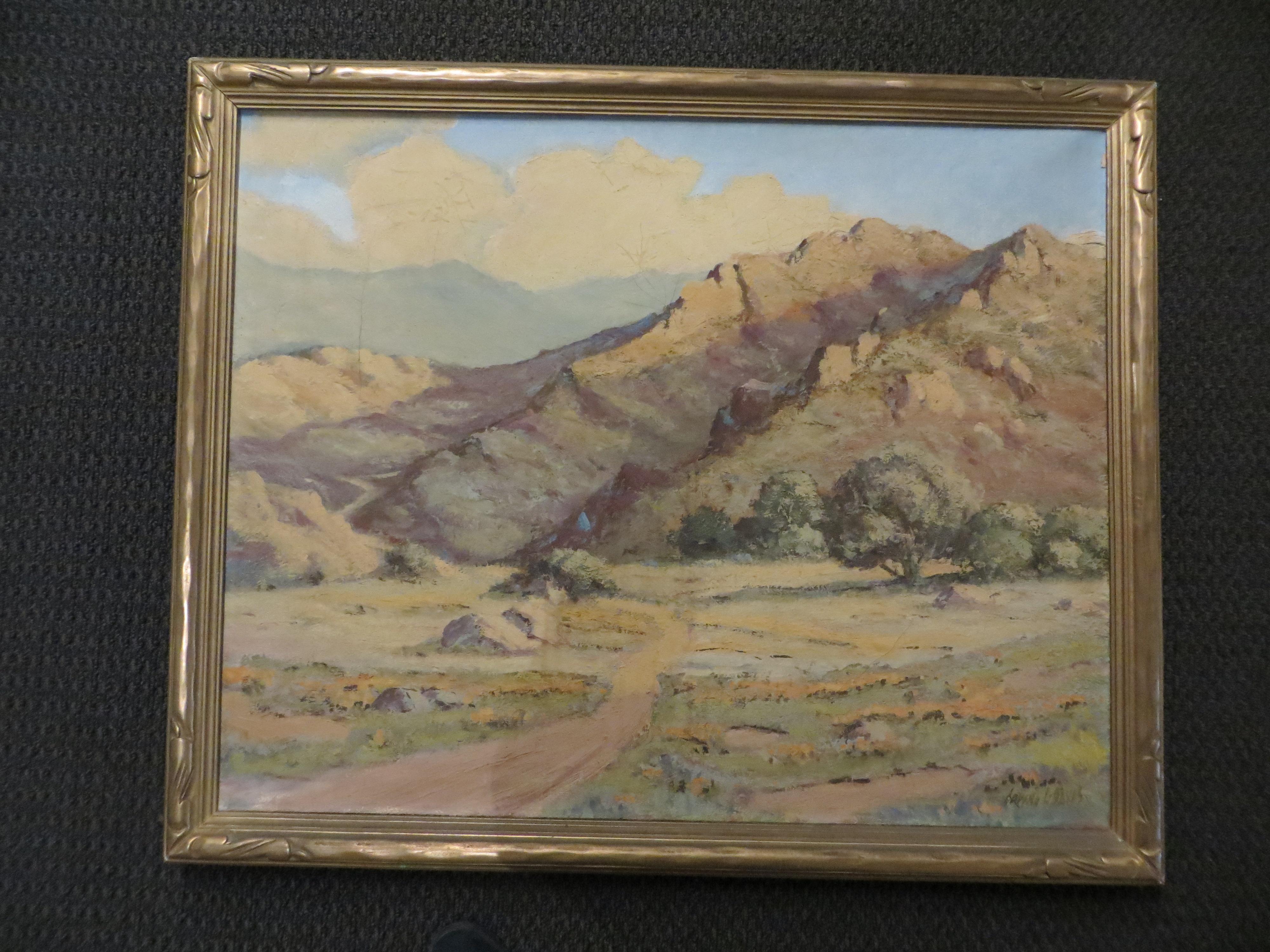 Mountains  Landscape  - Painting by Irving Lucius Davis