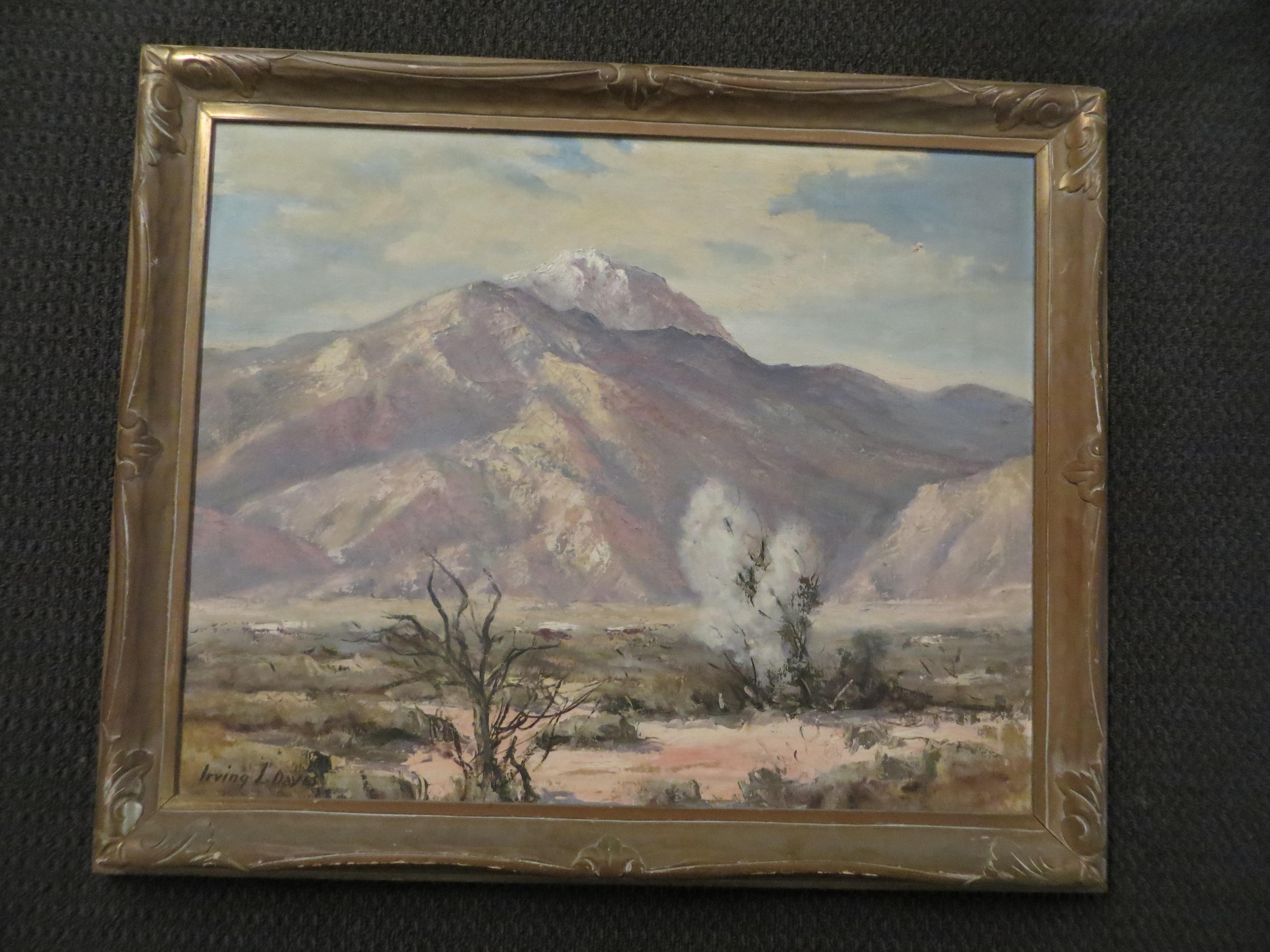 Mountains  Landscape  - Painting by Irving Lucius Davis