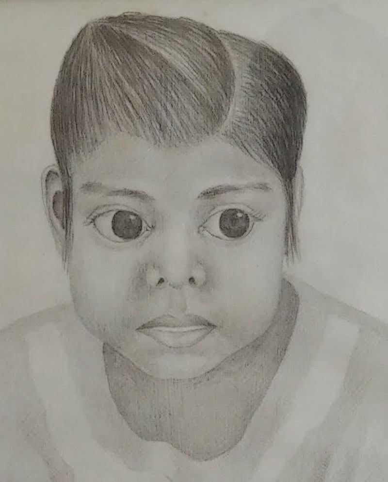 Little Girl Portrait by Carlos Orozco Romero 1
