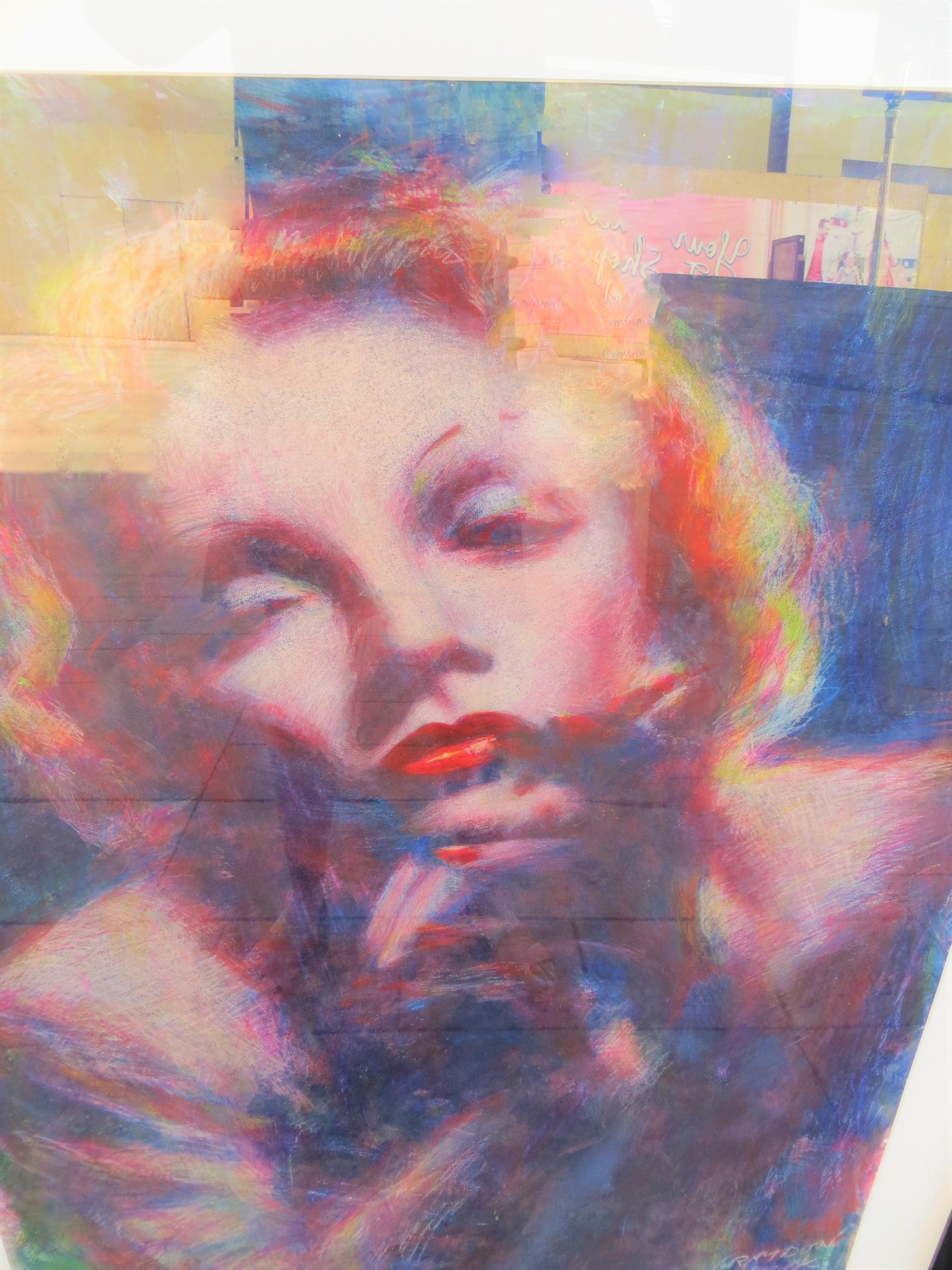 Marlene Dietrich Portrait by  Dyck Graydon  2