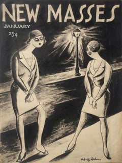 Original Drawing for the NEW MASSES -  19.5" x 15"