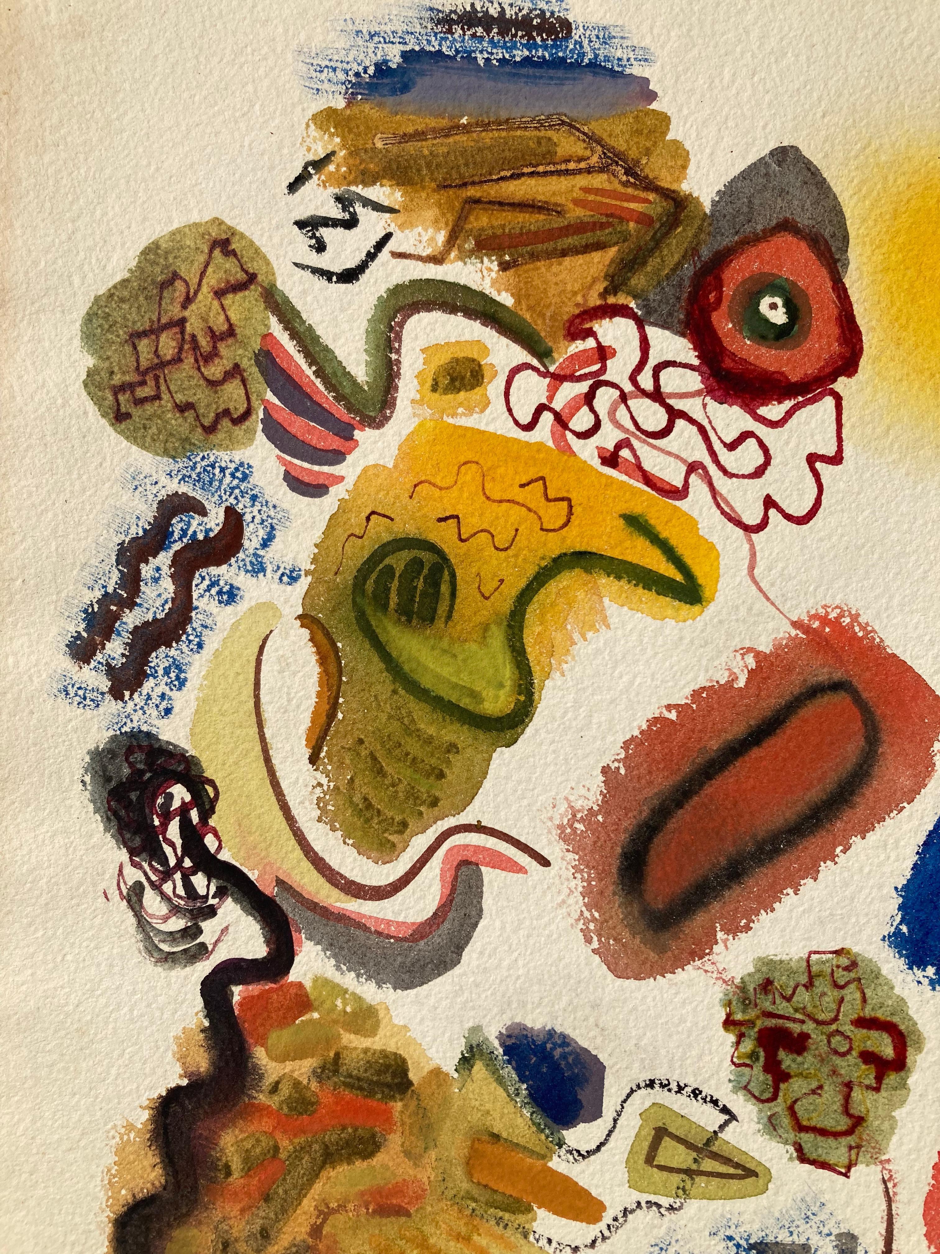 ABSTRACTION - Outsider Art Art by Henry Miller