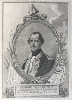 Antique GEORGE WASHINGTON - Lifetime Portrait