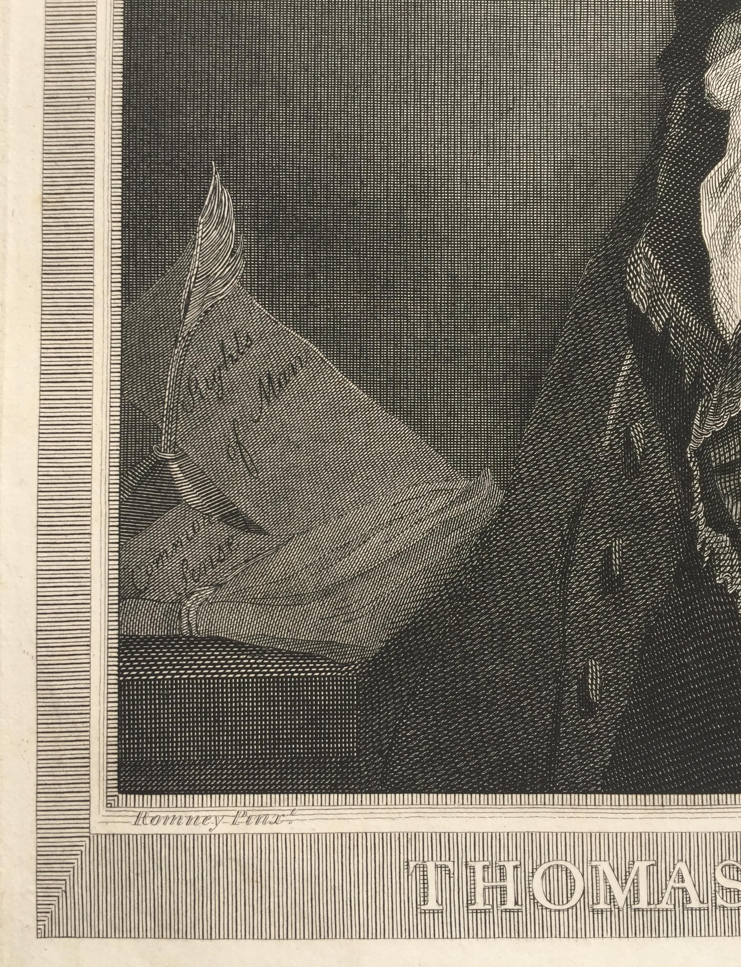 Thomas Paine - Lifetime 18th Century Portrait 2