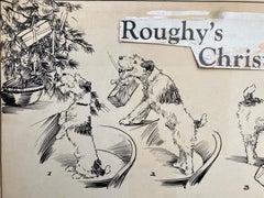 ROUGHY’S CHRISTMAS - Original Illustration  19 1/4" x 14 1/2"