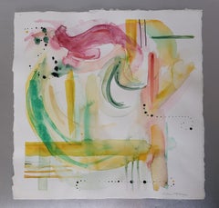 Techniques mixtes - Sans titre 1, série d'aquarelle