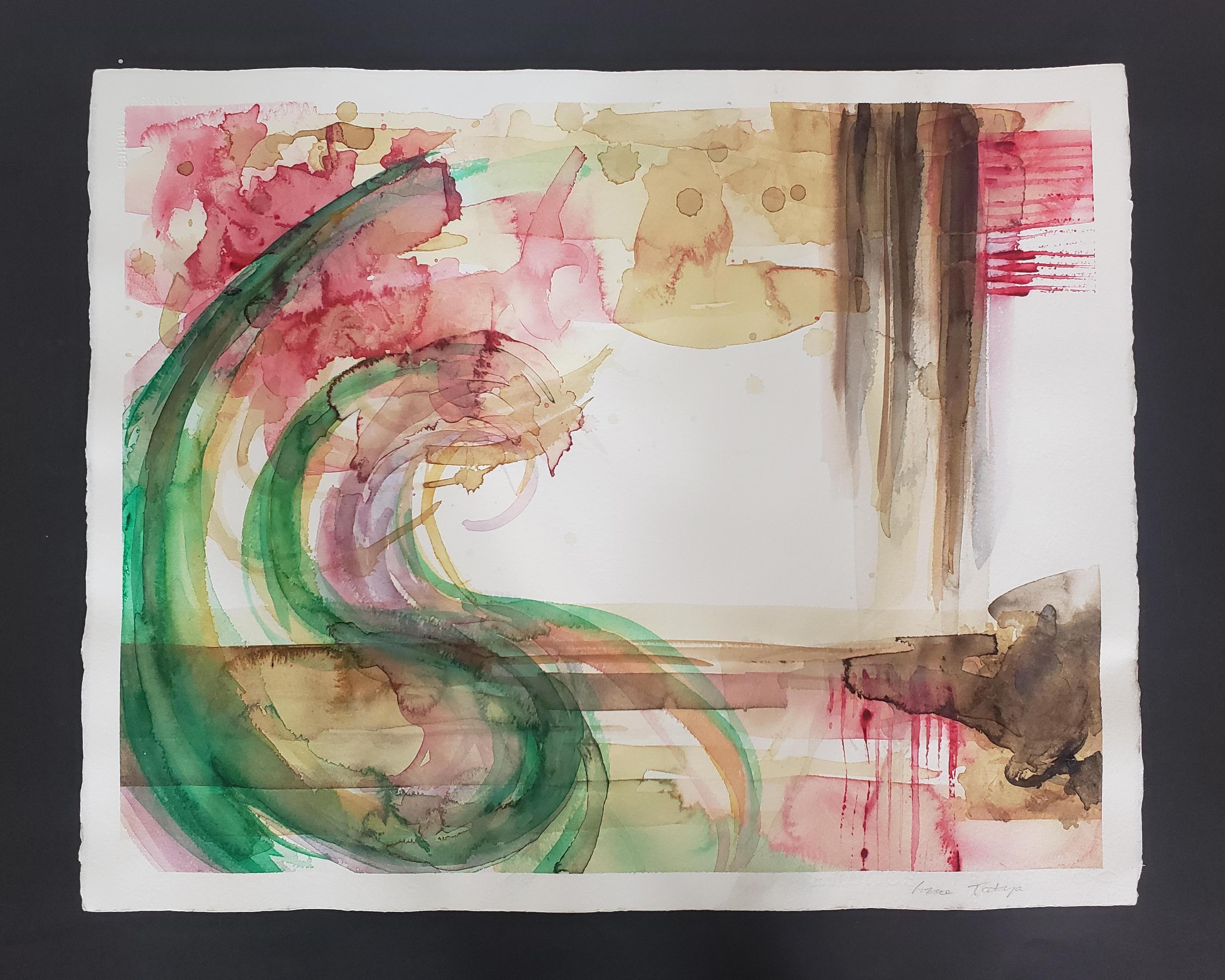 Mixed Media -- Untitled 2, Watercolor Series