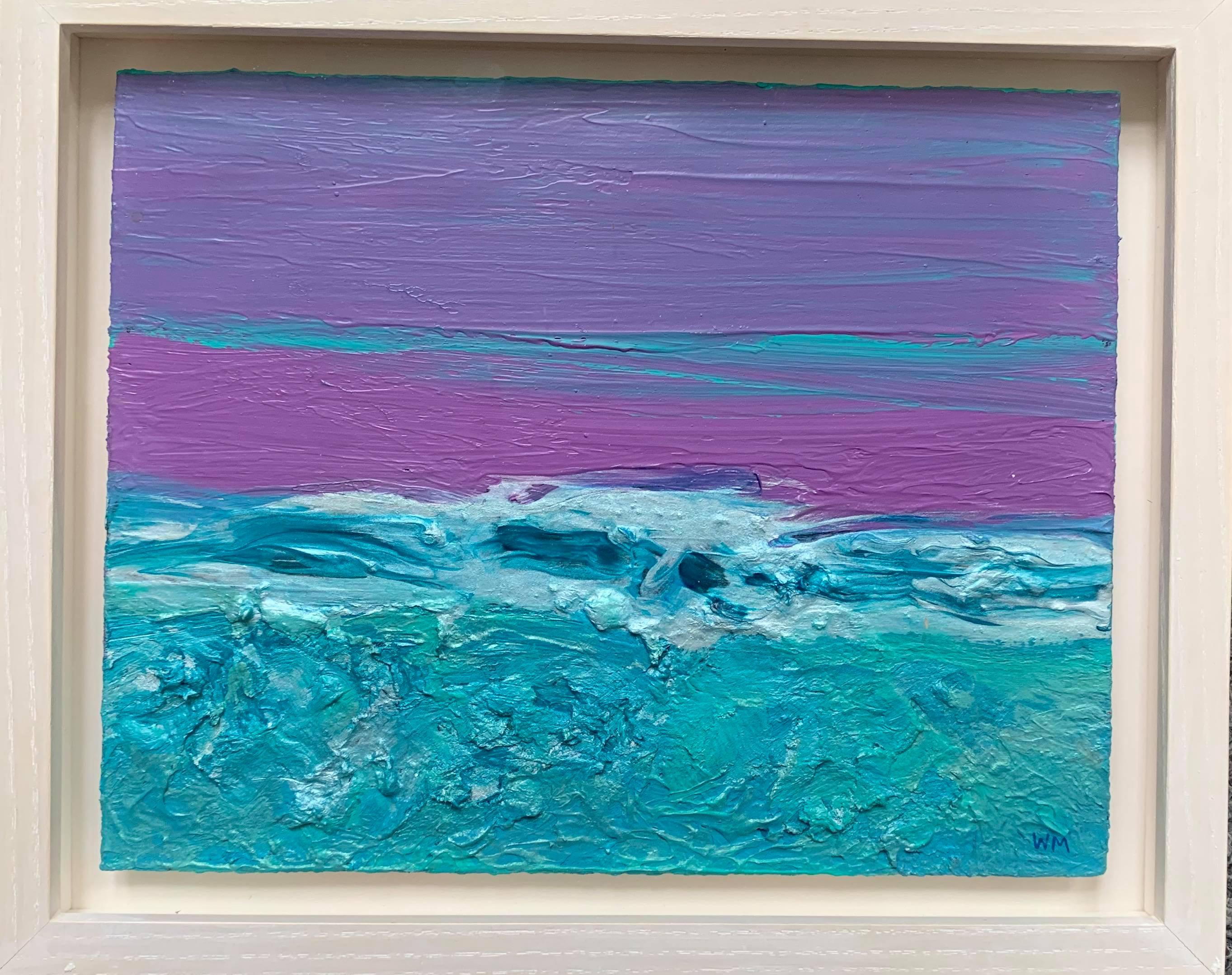 Willie Marlowe Abstract Painting - Acrylic Painting -- Sea\Wind\Sky