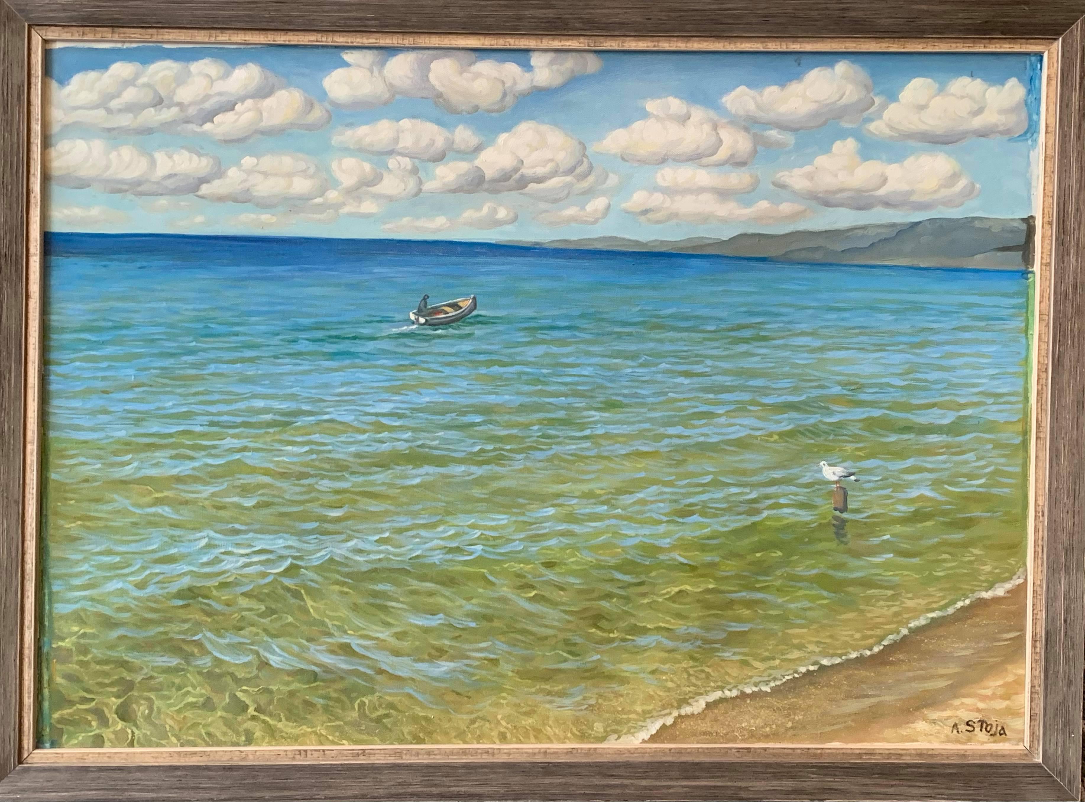 Oil on Canvas -- Clear Waters - Art by Altin Stoja