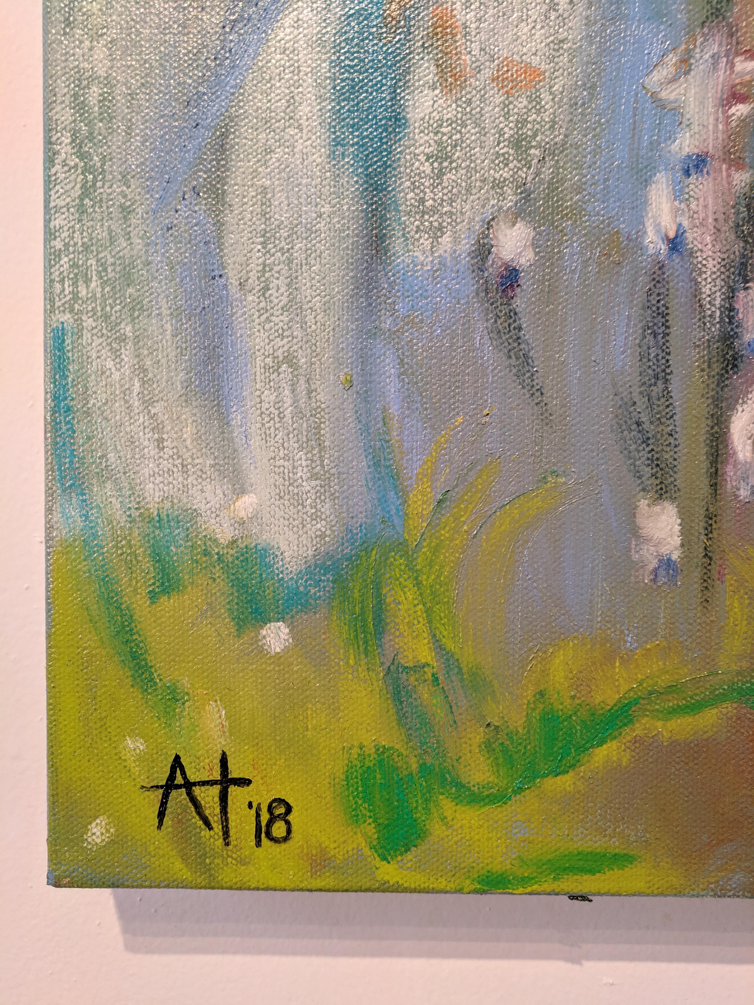 Painting on Canvas -- A Day in July 9